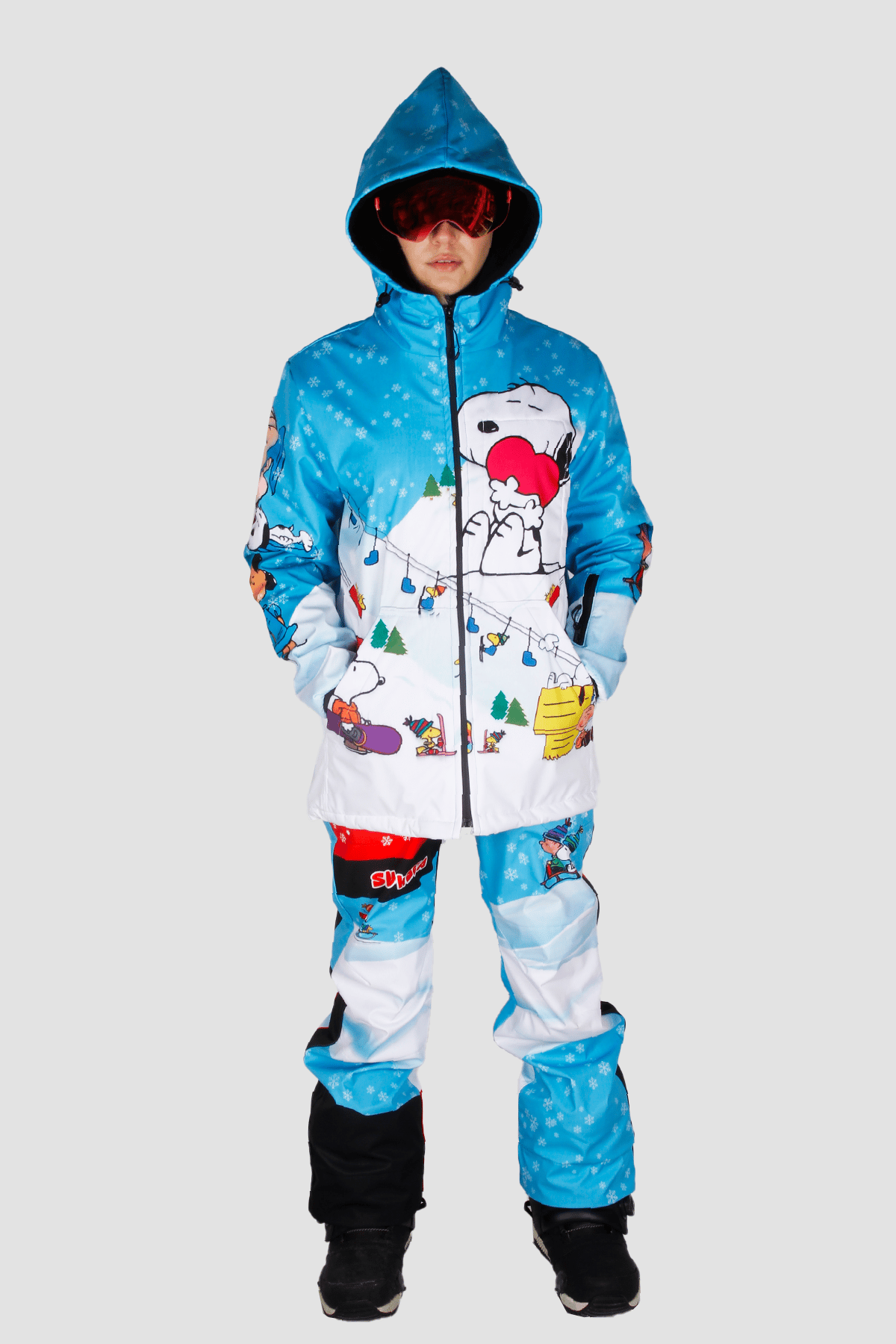 Karlar Üstünde Drops Snowboard Montu / Snowsea SS9031-1