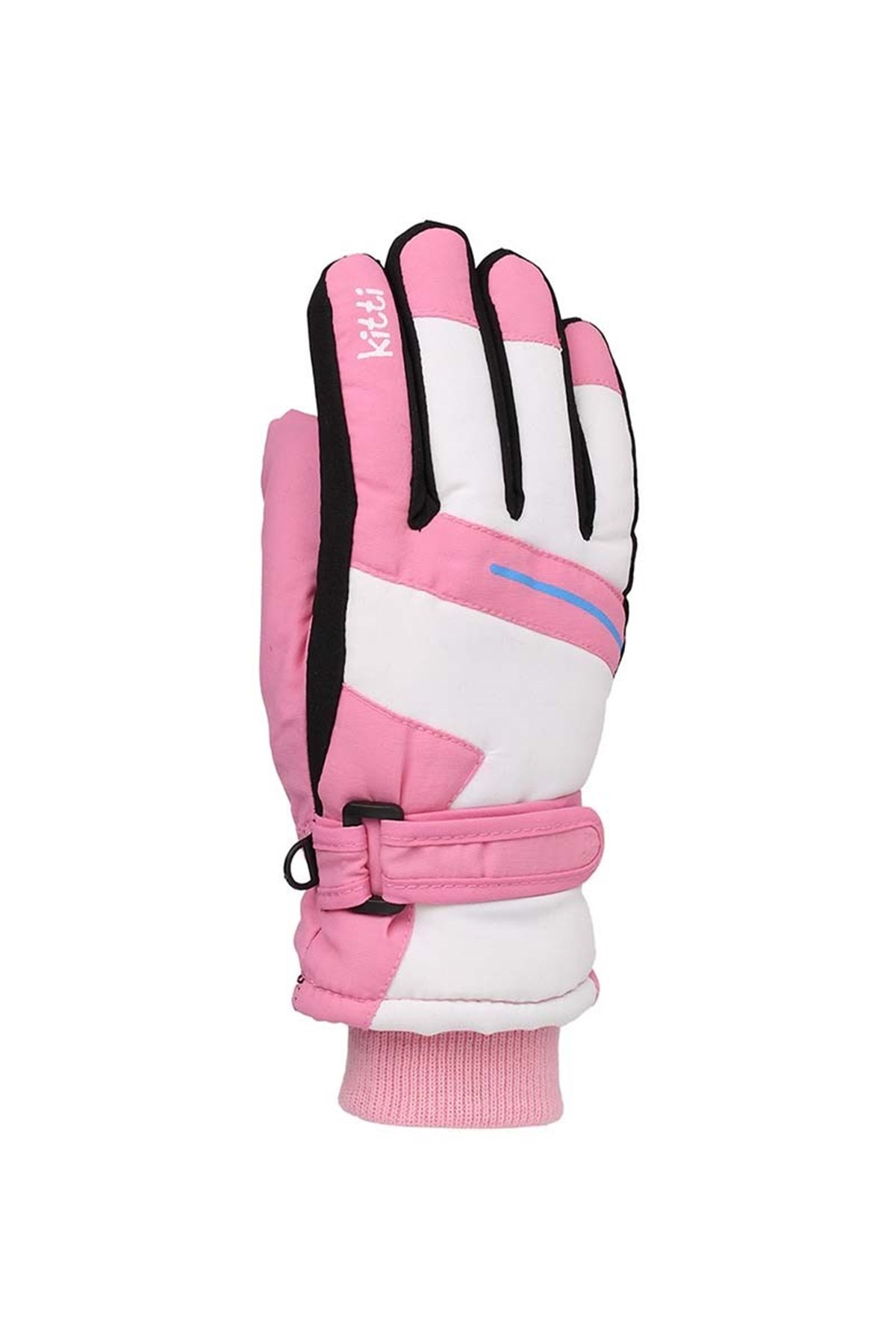 Kız Çocuk Pembe Kar Eldiveni 4-8 Yaş - KR421-4