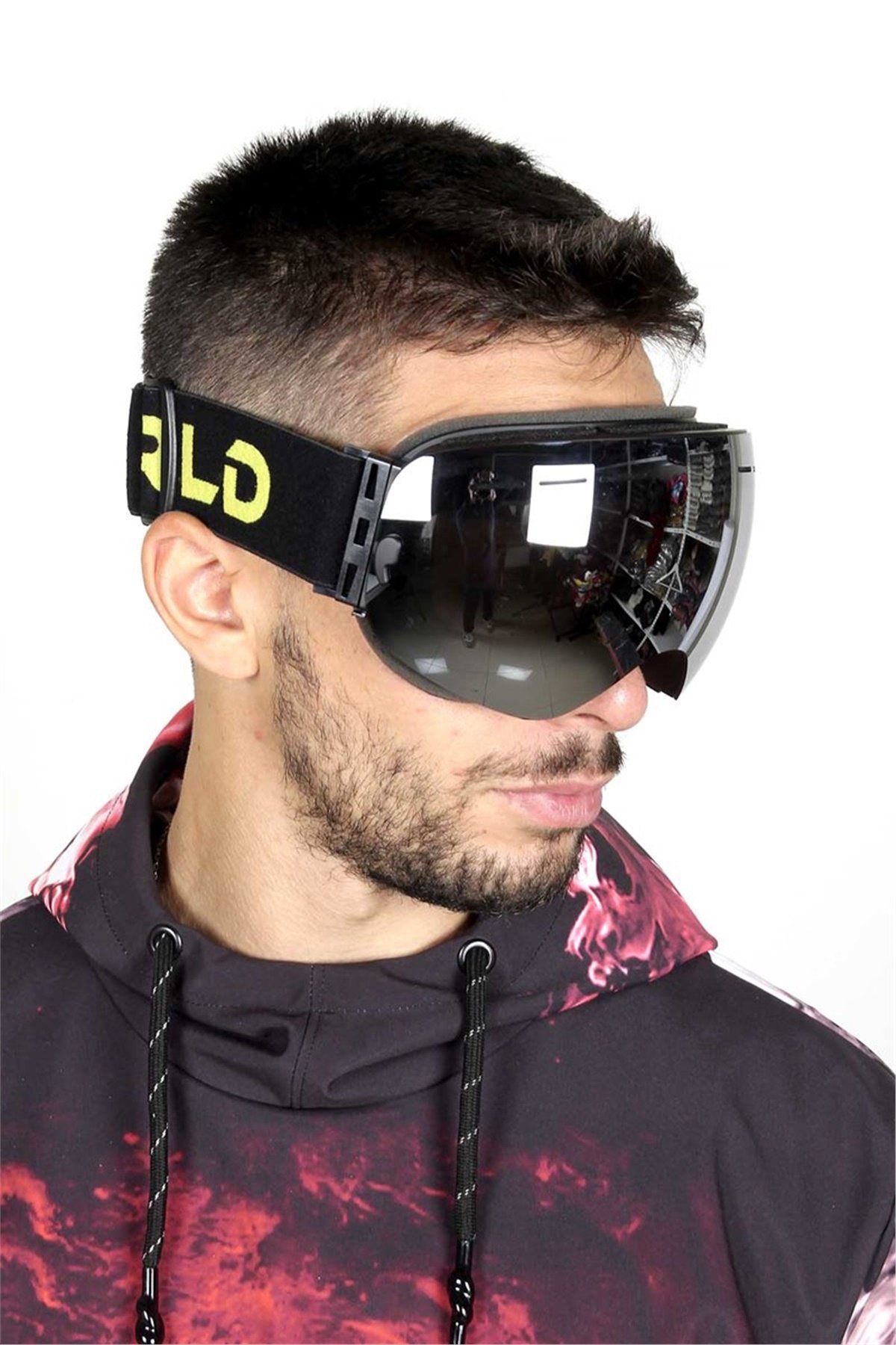 Mandallı Snowboard ve Kayak Gözlüğü Mavi SSG107