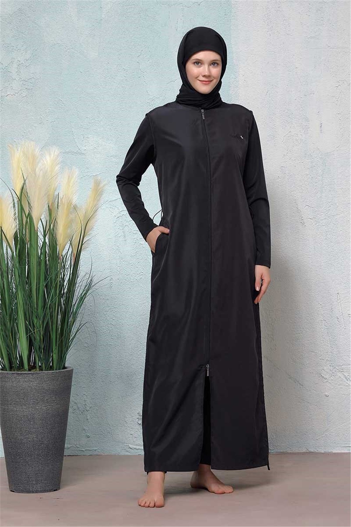 Nehar Siyah Kepli Uzun Haşema 8019-489