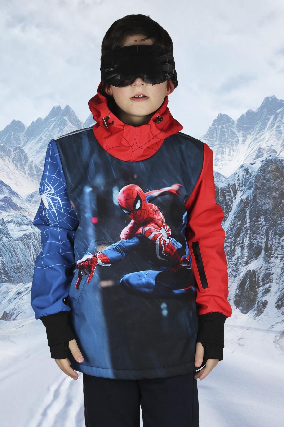 Örümcek Snowboarding Erkek Çocuk Snowboard Kar Montu Snowsea SS7759