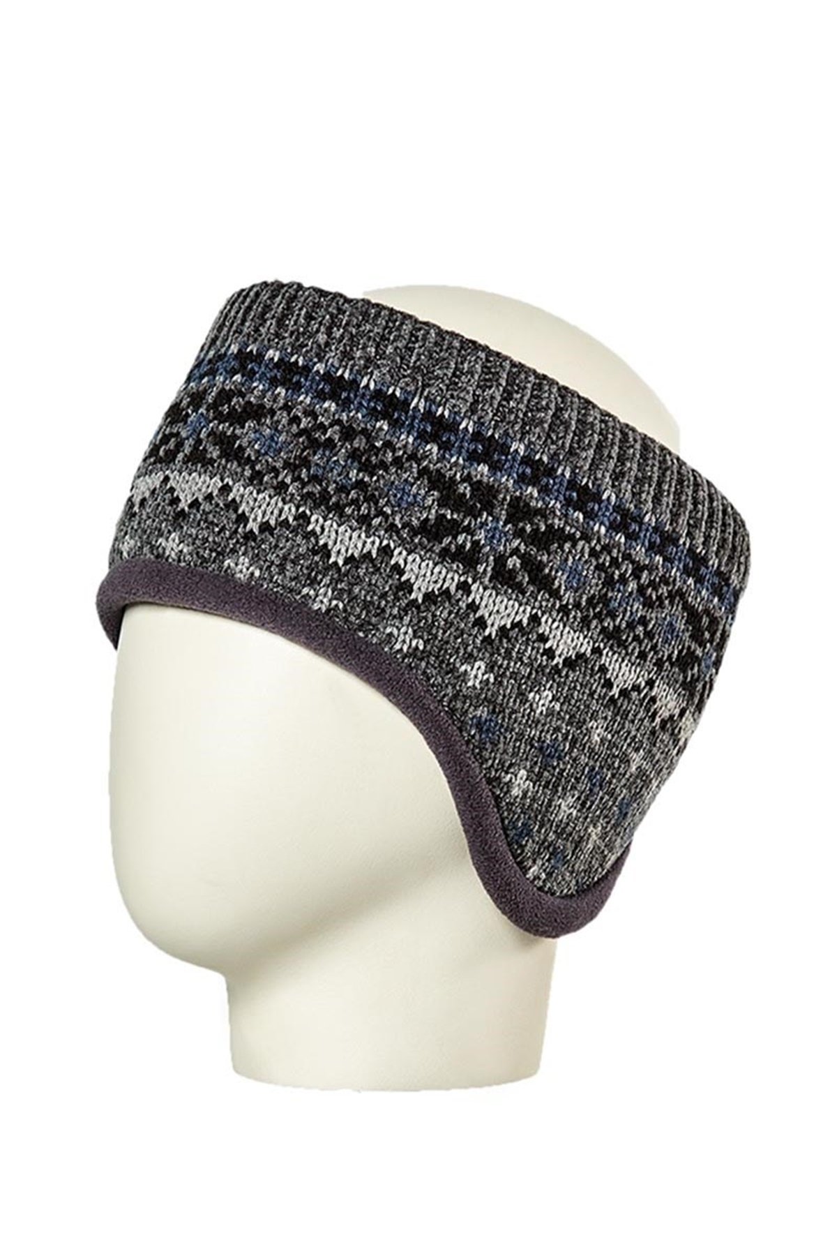 Polarlı Bandana Unisex 11104 - Füme