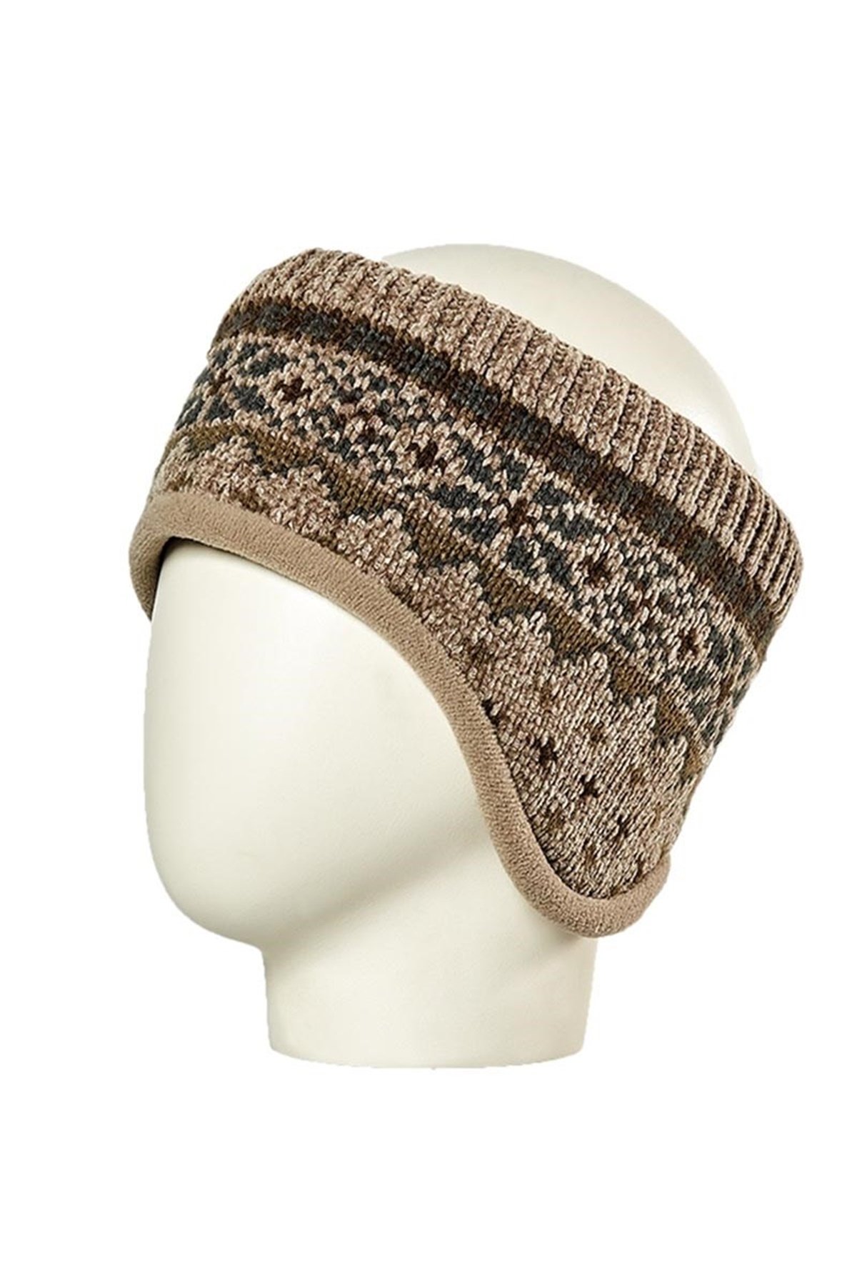 Polarlı Bandana Unisex 11104 - Vizon