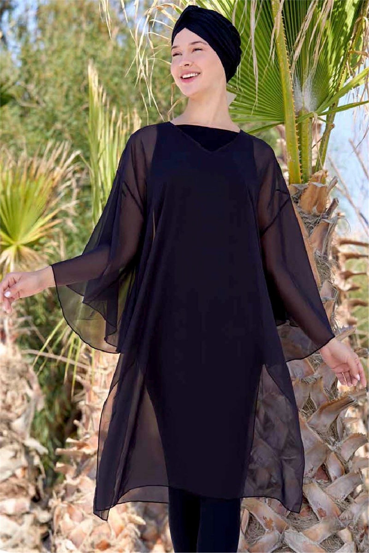 Siyah Pareo -  66020