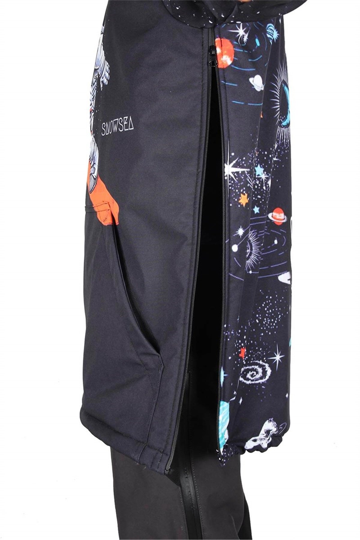 Snowboarding in Space Unisex Snowboard or Ski Jacket