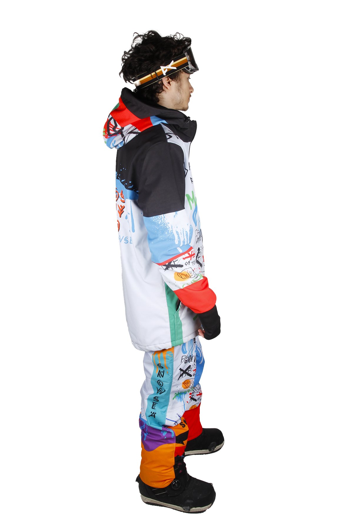 Snowsea Chaos In My Head Erkek Kayak & Snowboard Montu sol yan