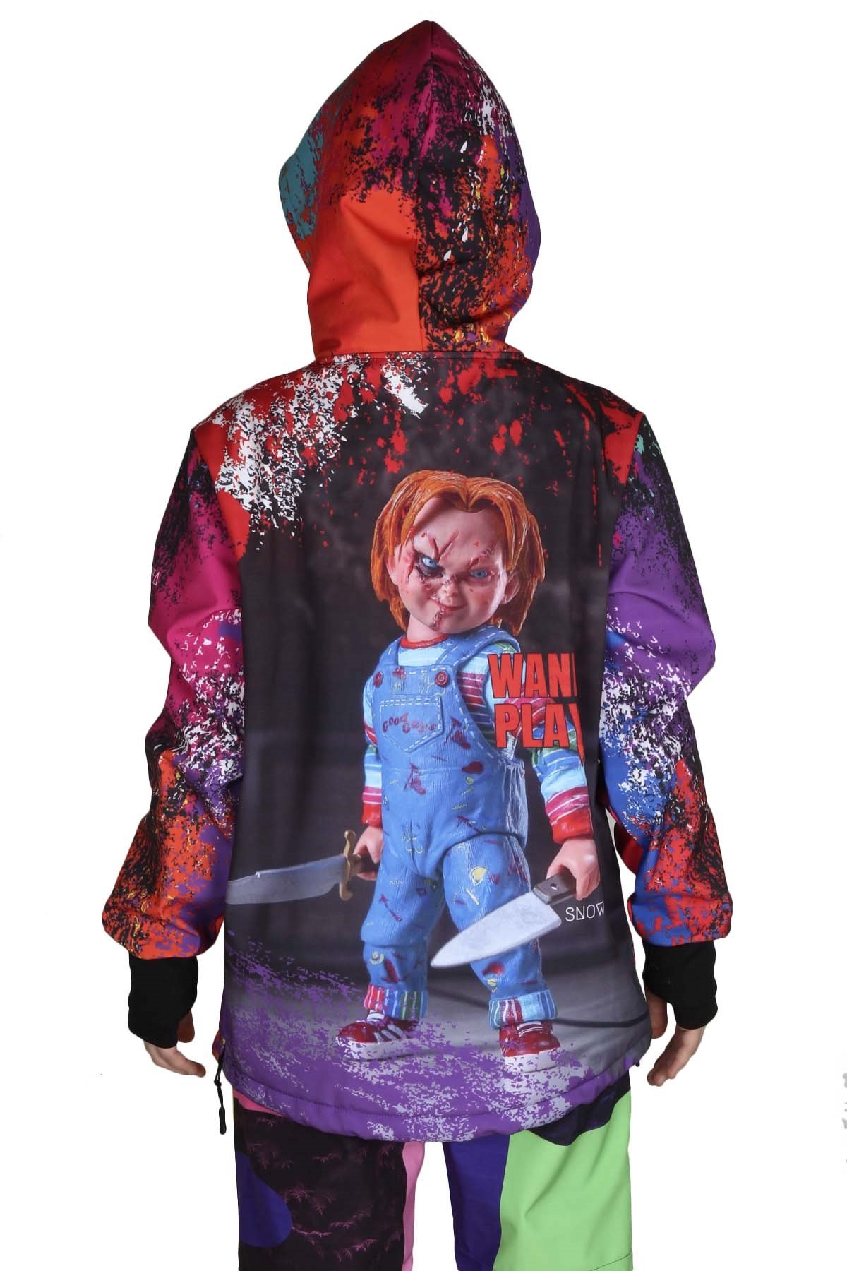 Snowsea Chucky Tasarım Kız Çocuk Snowboard & Kayak Montu SS7734