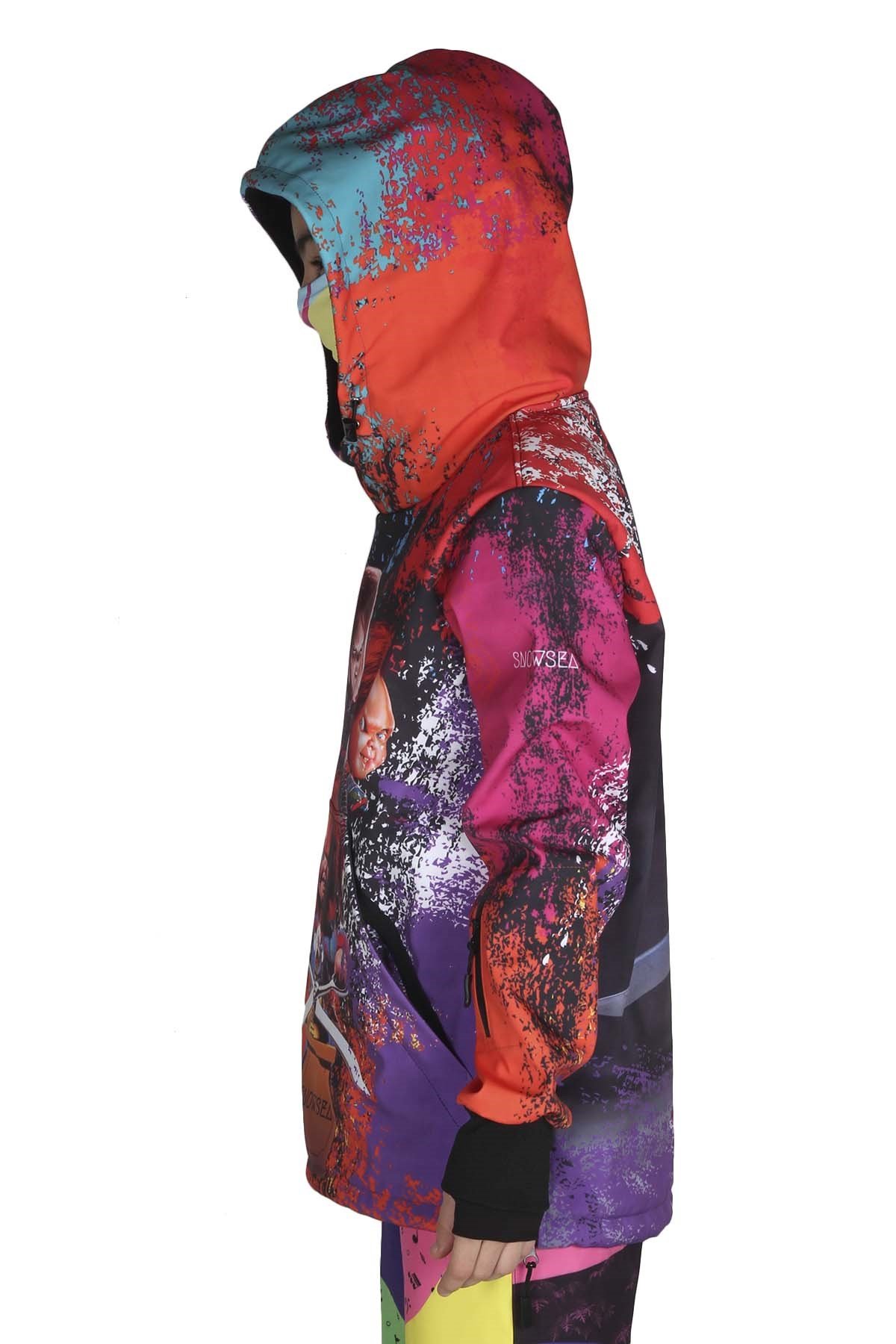 Snowsea Chucky Tasarım Kız Çocuk Snowboard & Kayak Montu SS7734