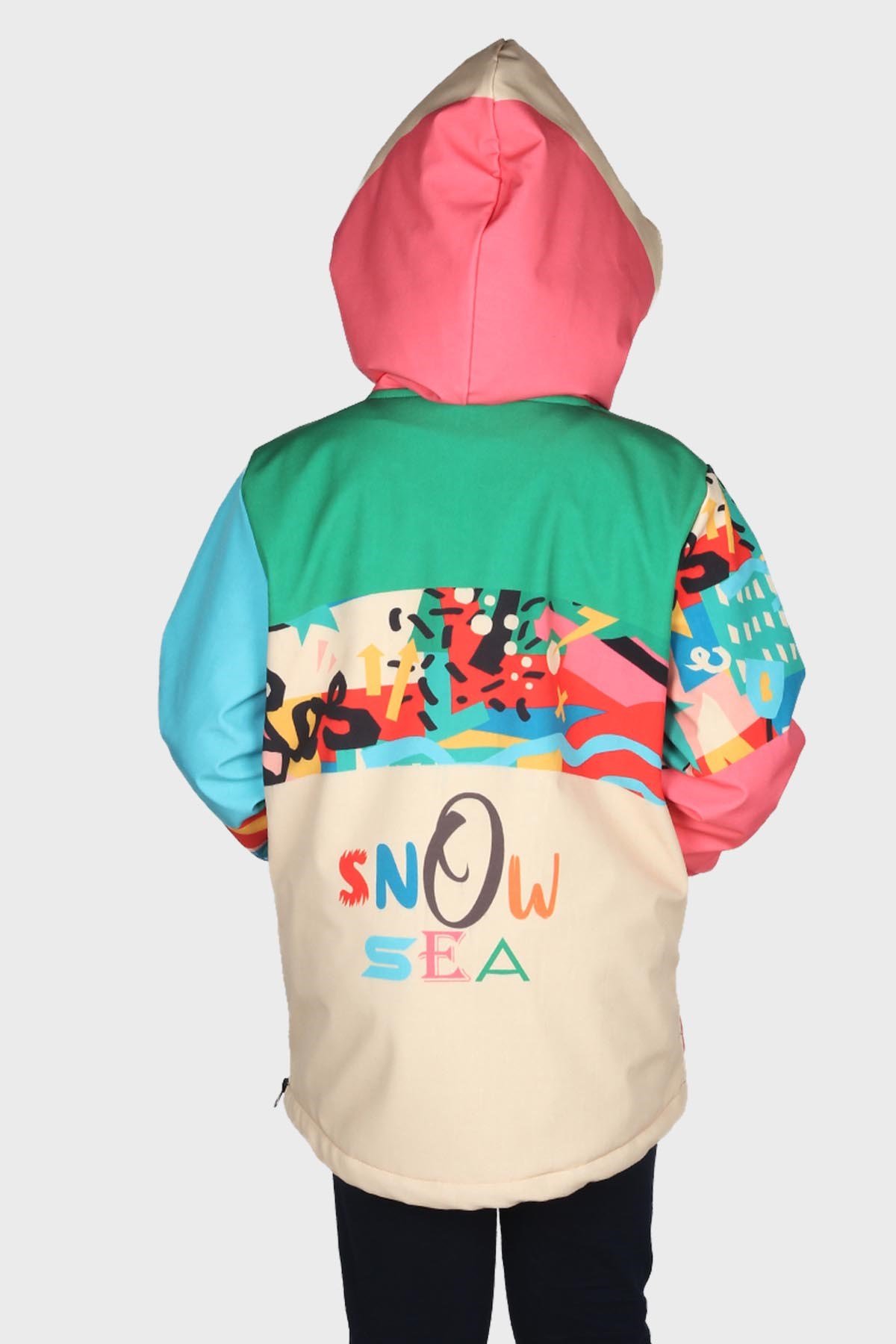 Snowsea Crazy Bart Unisex Çocuk Kayak ve Snowboard, Kar Montu