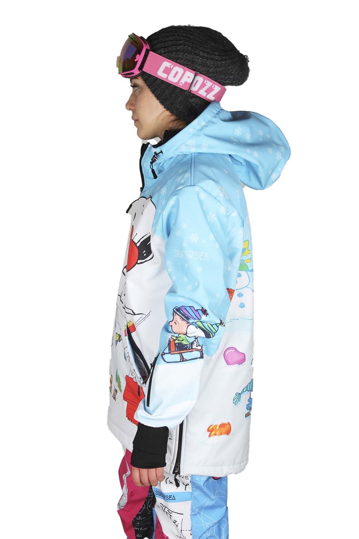 Snowsea Cuddle Ön Fermuarlı Snowboard & Kayak Montu SS7768