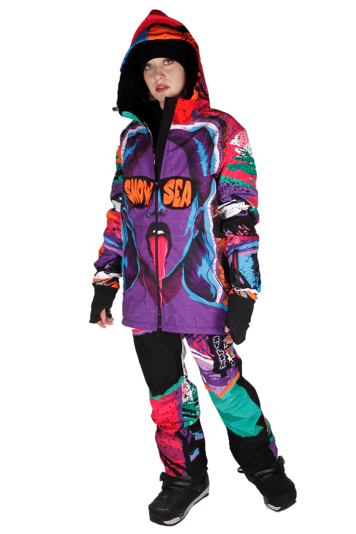 Snowsea Fame Snowboard Mont & Pantolon Takım