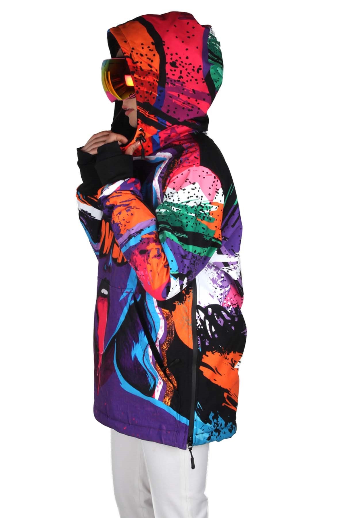 Snowsea Fame SS7782 Kayak Montu, 1. Kalite Kadın Snowboard Montu