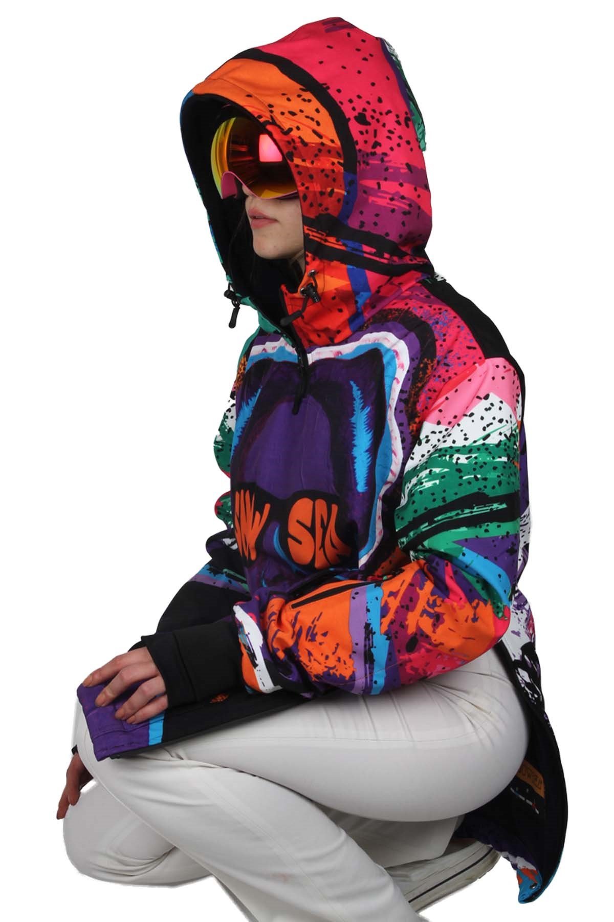 Snowsea Fame SS7782 Kayak Montu, 1. Kalite Kadın Snowboard Montu