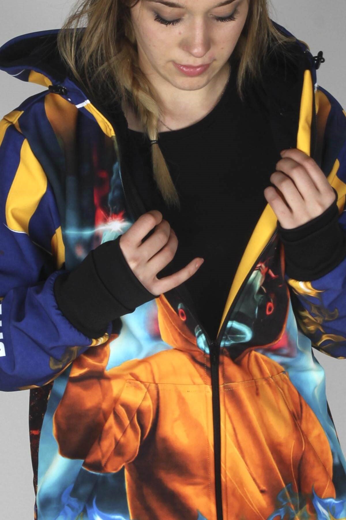 Snowsea Fenerbahçe SS7784 Kadın Kayak Montu, 1. Kalite Kadın Snowboard Montu