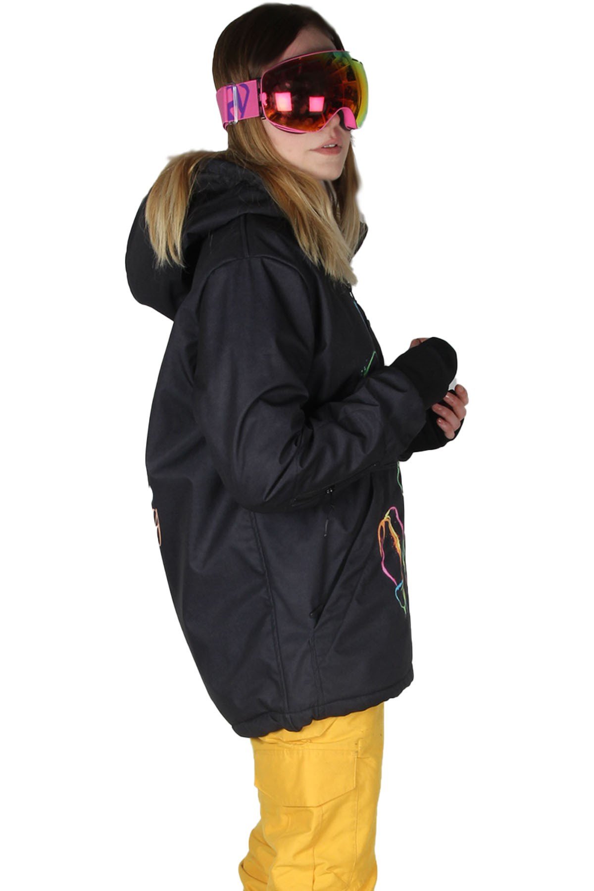 Snowsea Mouse SS7804 Kadın Kayak Montu, 1. Kalite Snowboard Montu