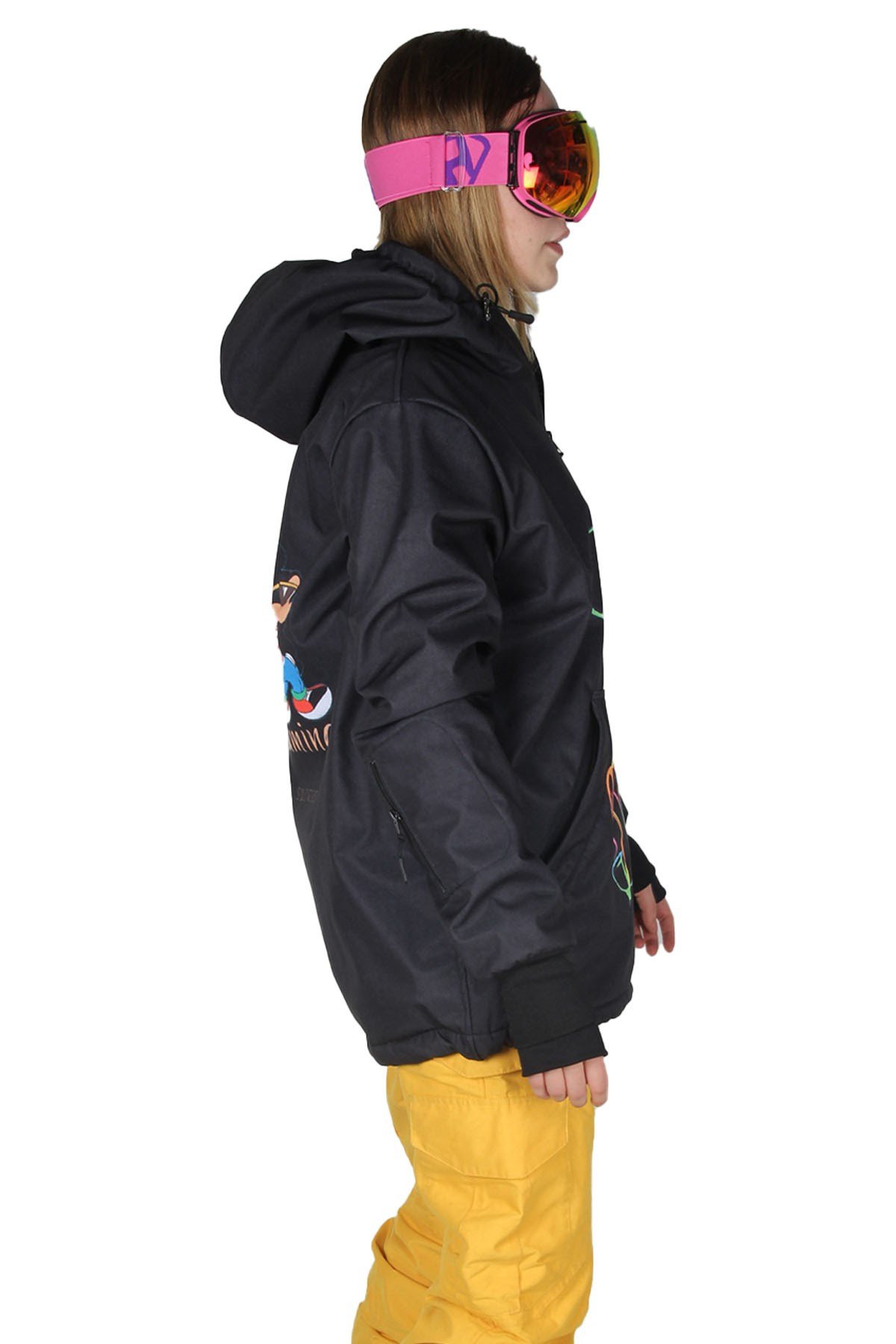 Snowsea Mouse SS7804 Kadın Kayak Montu, 1. Kalite Snowboard Montu
