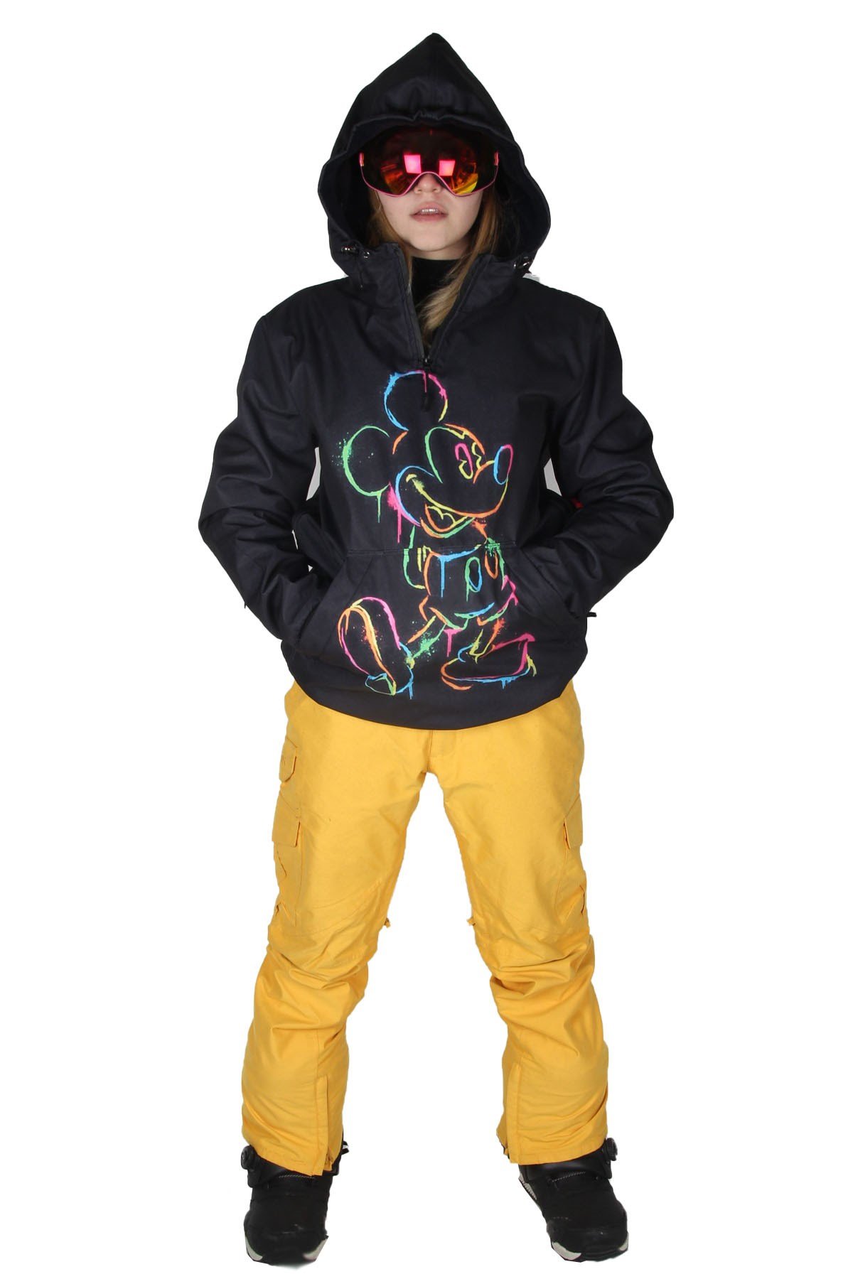 Snowsea Mouse SS7804 Kadın Kayak Montu, 1. Kalite Snowboard Montu