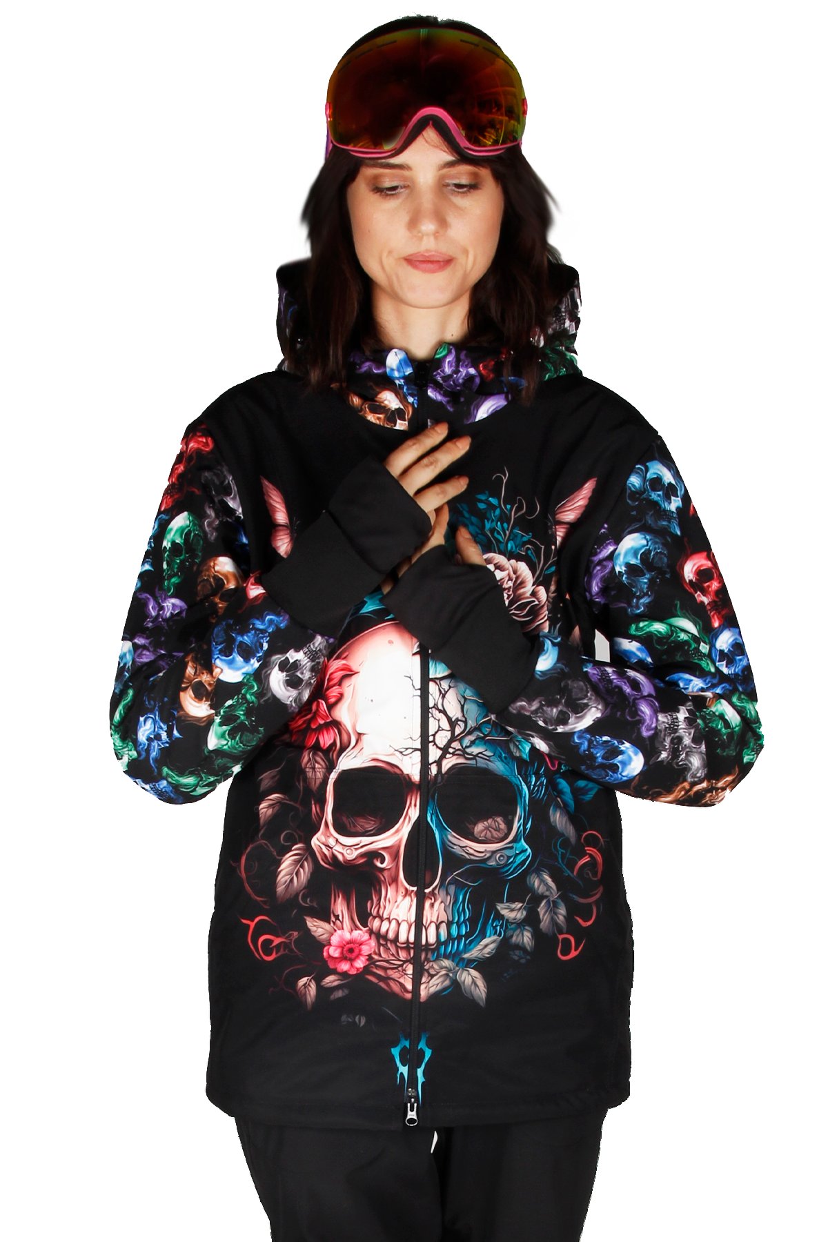 Snowsea Original Skull Kayak Mont ve Pantolon Takımı