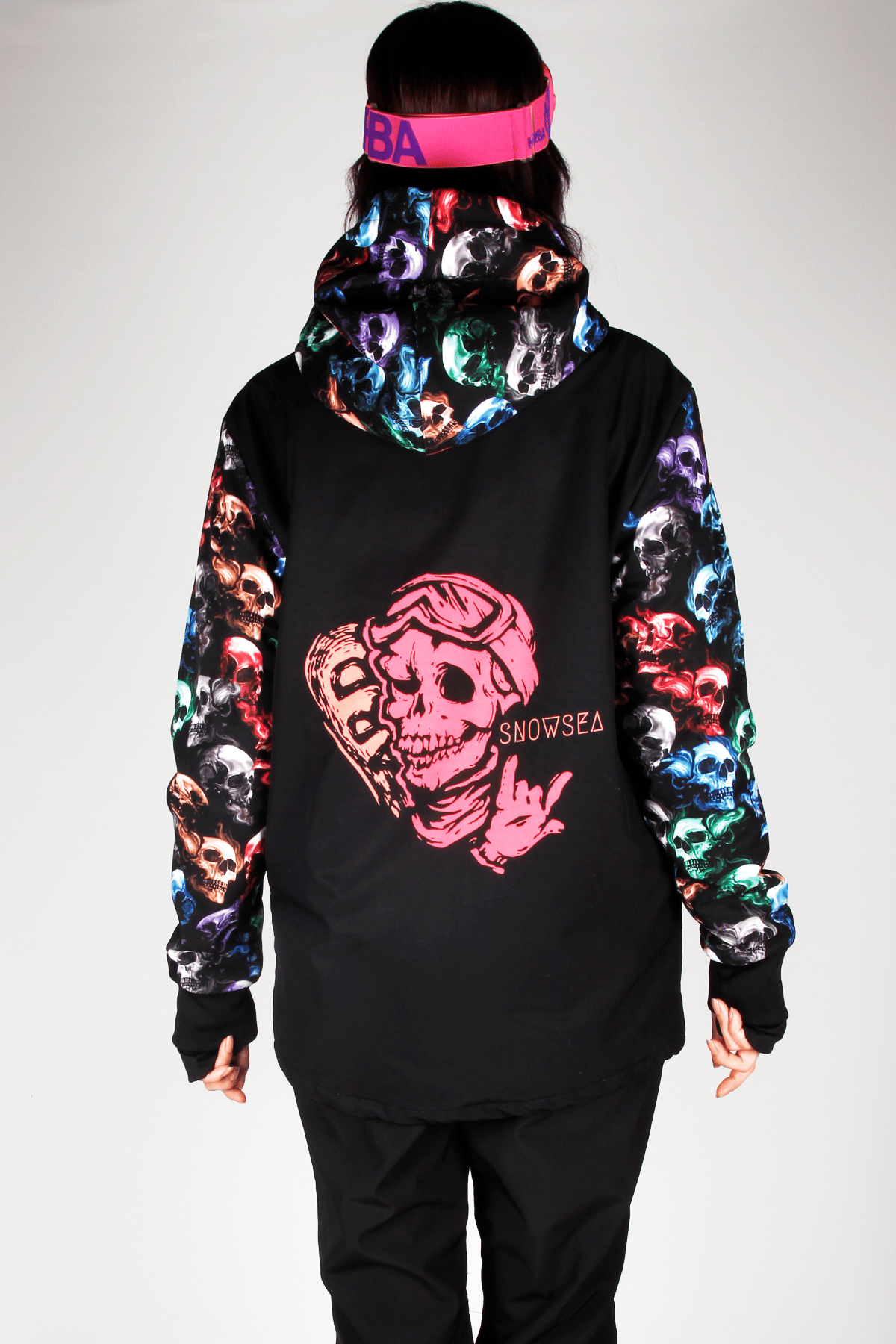 Snowsea Original Skull Snowboard Mont ve Pantolon Takımı