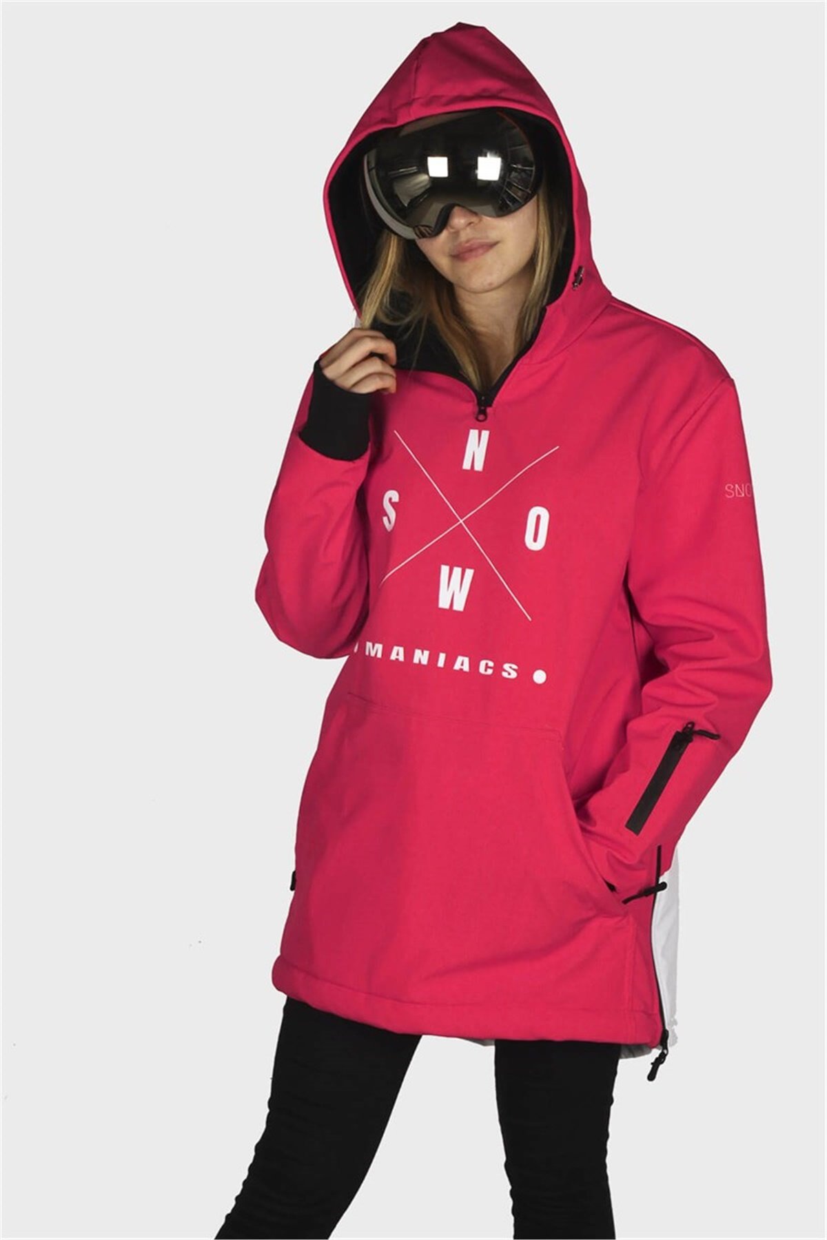 Snowsea Pembe Kayak Montu, Bayan Snowboard Montu SS21