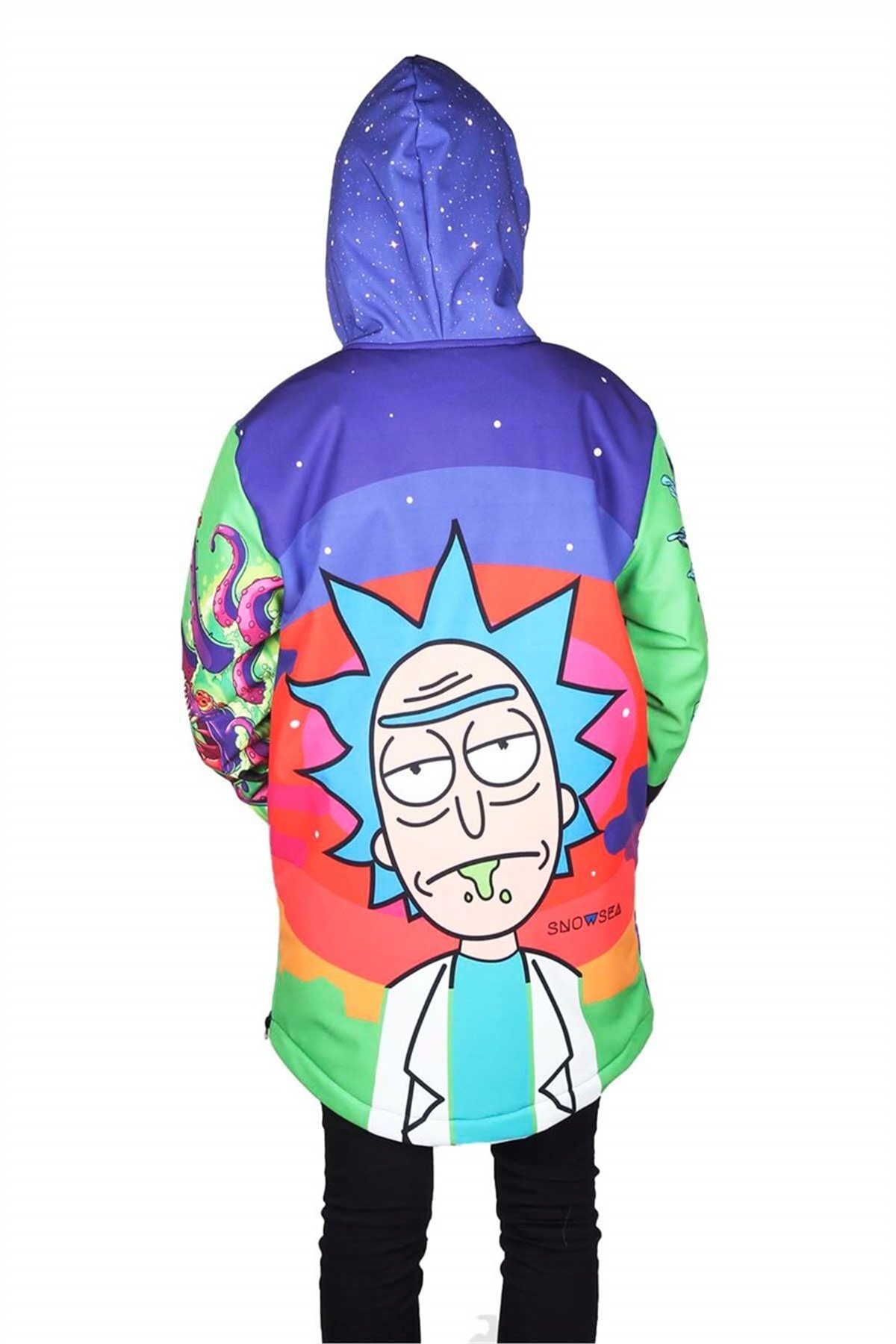 Snowsea Rick & Morty Çocuk Snowboard ve Kayak Montu