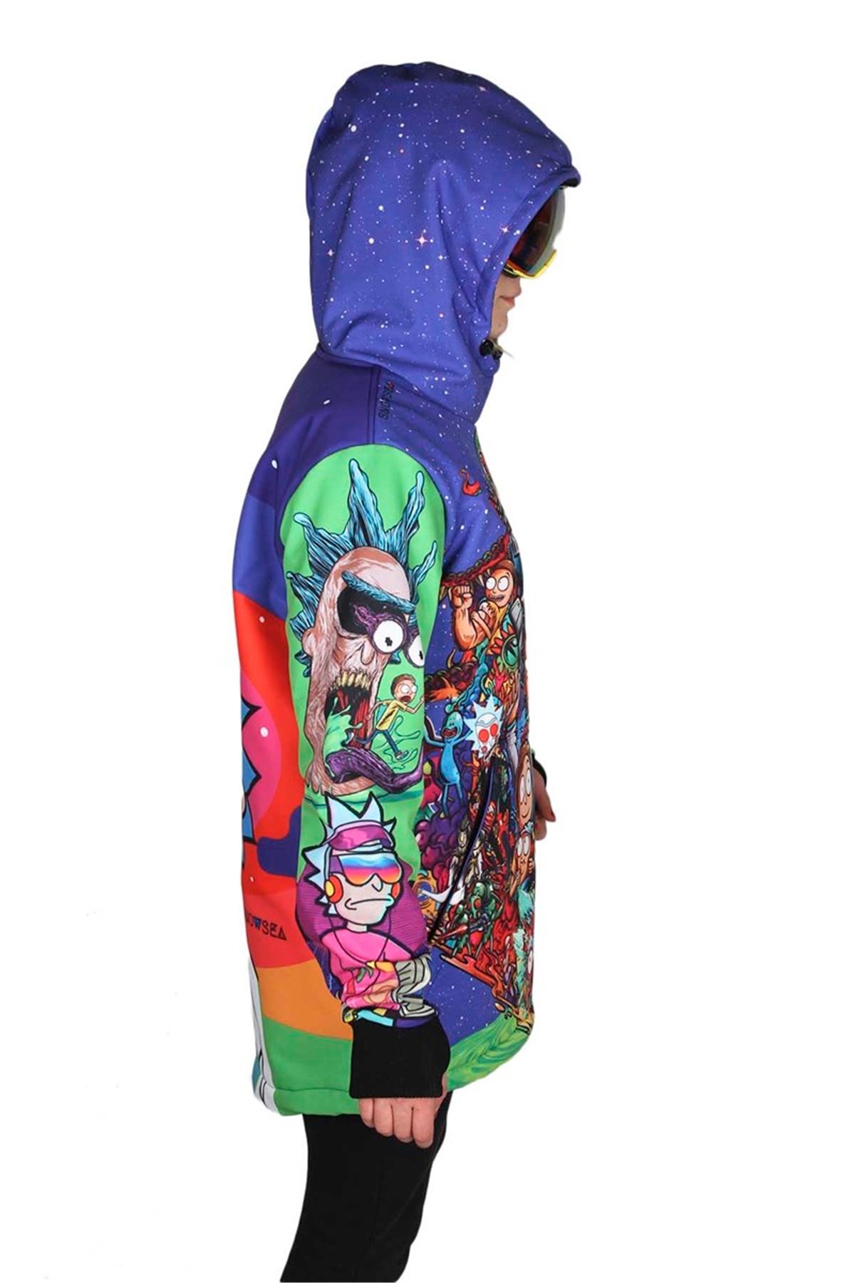 Snowsea Rick & Morty Mavi Snowboard ve Kayak Montu