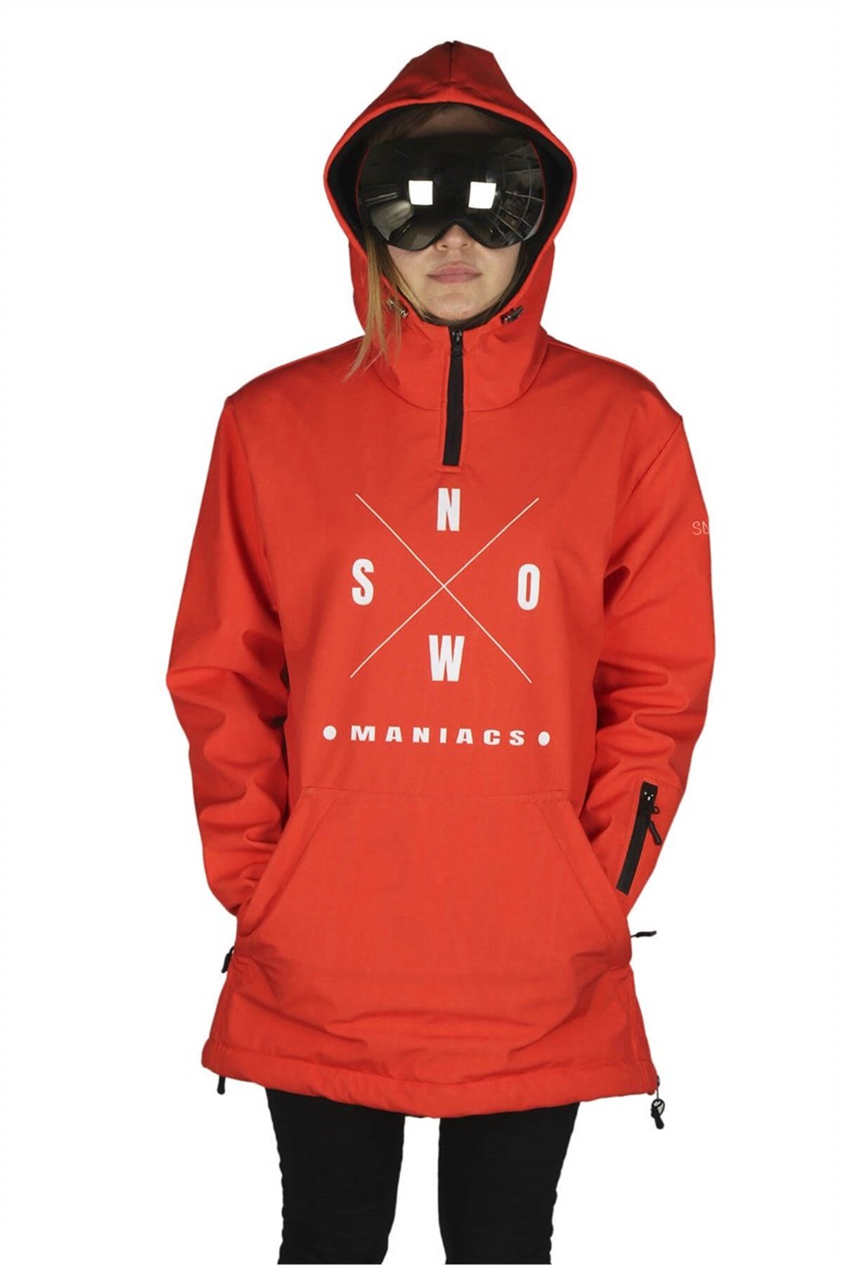 Snowsea Snow Maniacs Collar Zipper Snowboard or Ski Jacket