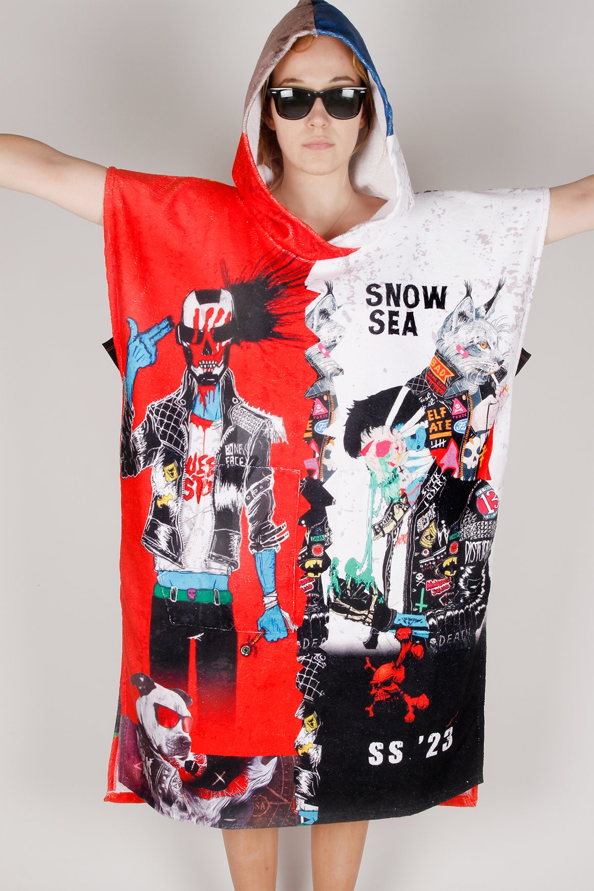 Snowsea SP1049 In Paris Plaj Havlusu, Sörf Pançosu