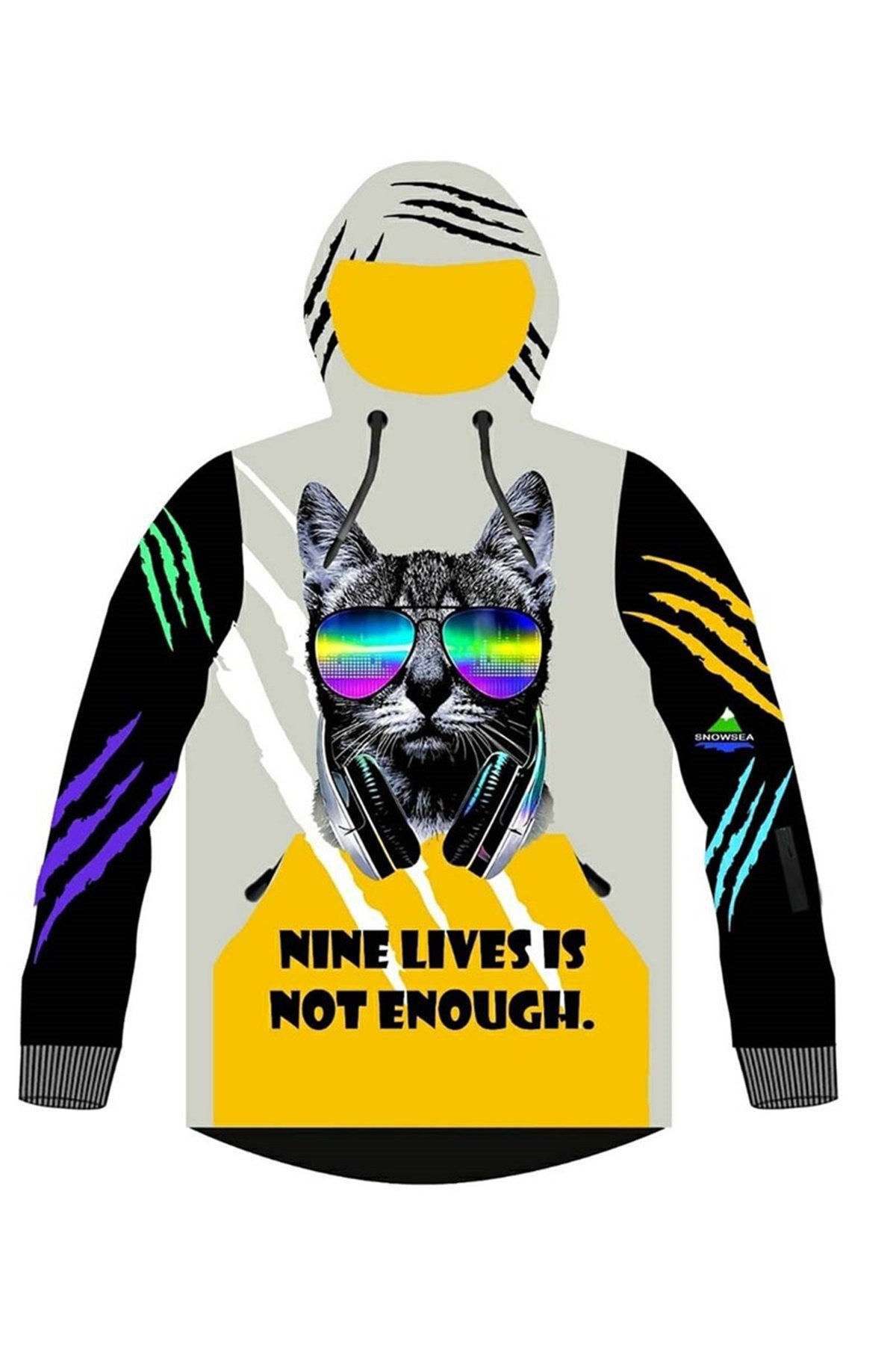Snowsea SS5607 Cool Kedi Unisex Snowboard ve Kayak Montu