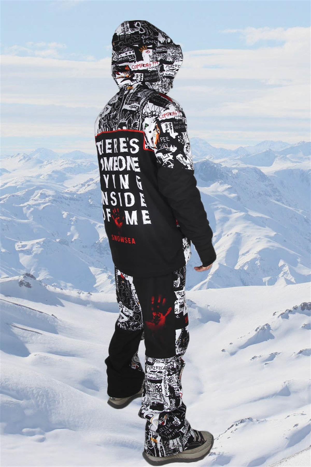 Snowsea SS767 İçimde Ölen Biri Var Snowboard ve Kayak Mont & Pantolon Takımı