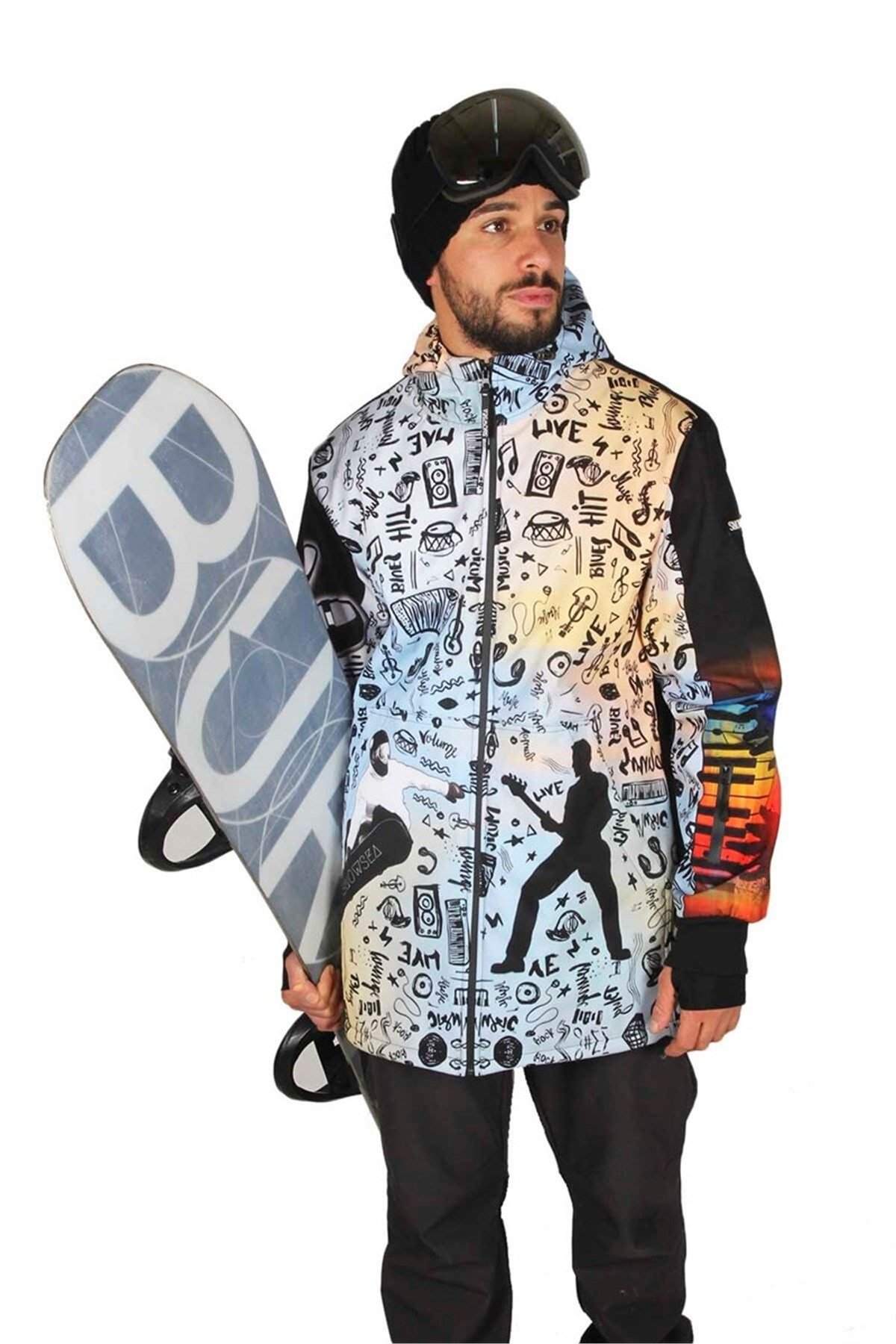 Snowsea SS7710-1 Music Snowboard Montu