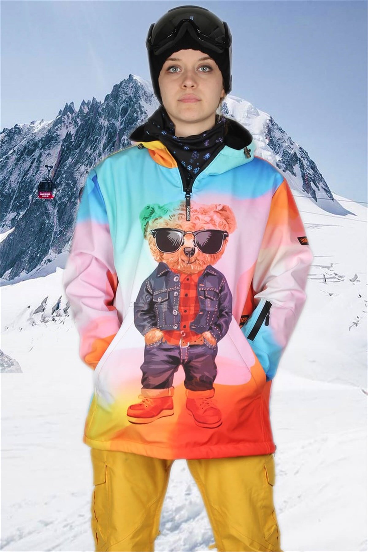 Snowsea Cool Teddy Kayak ve Snowboard Montu