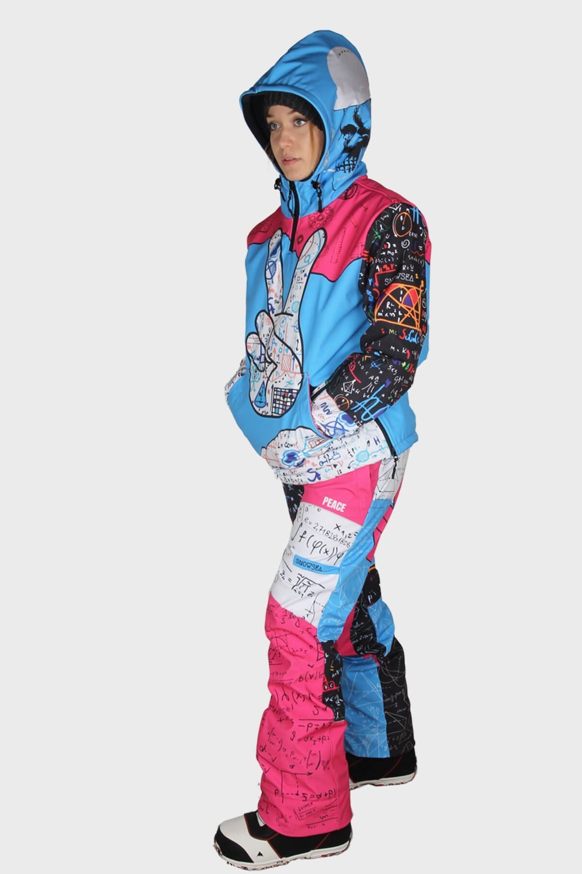 Snowsea SS7756-1 Peace Kadın Snowboard Pantolon - Mont Takımı