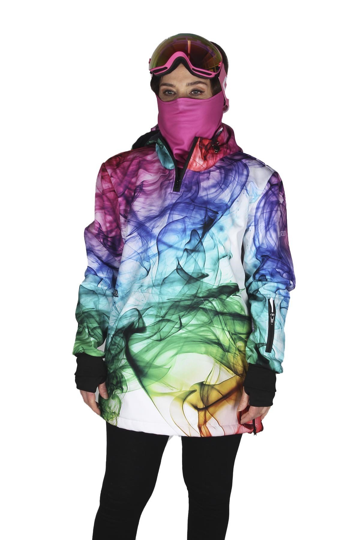 Snowsea SS7766-1 Smoky Yaka Fermuarlı Snowboard Montu