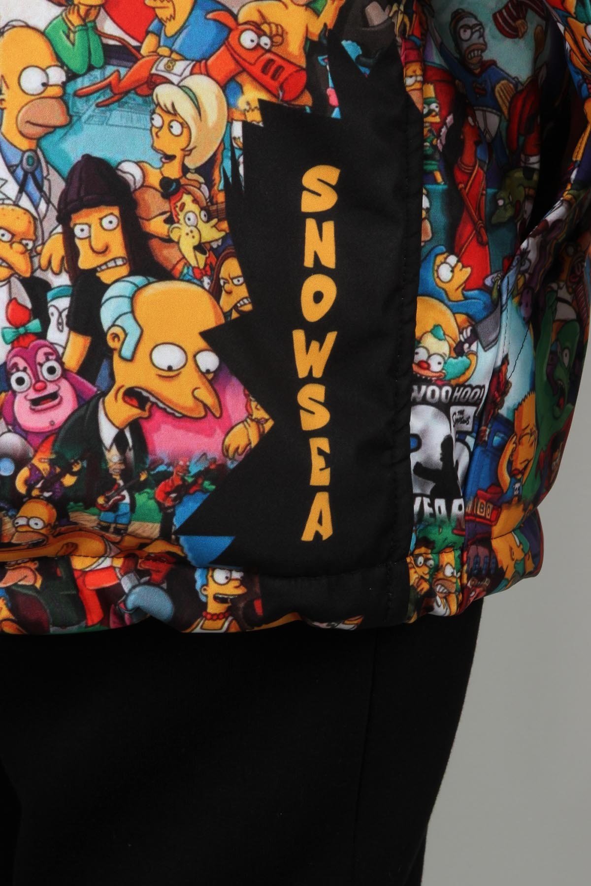 Snowsea SS7907 Simpsons Yaka Fermuarlı Kayak ve Snowboard Montu