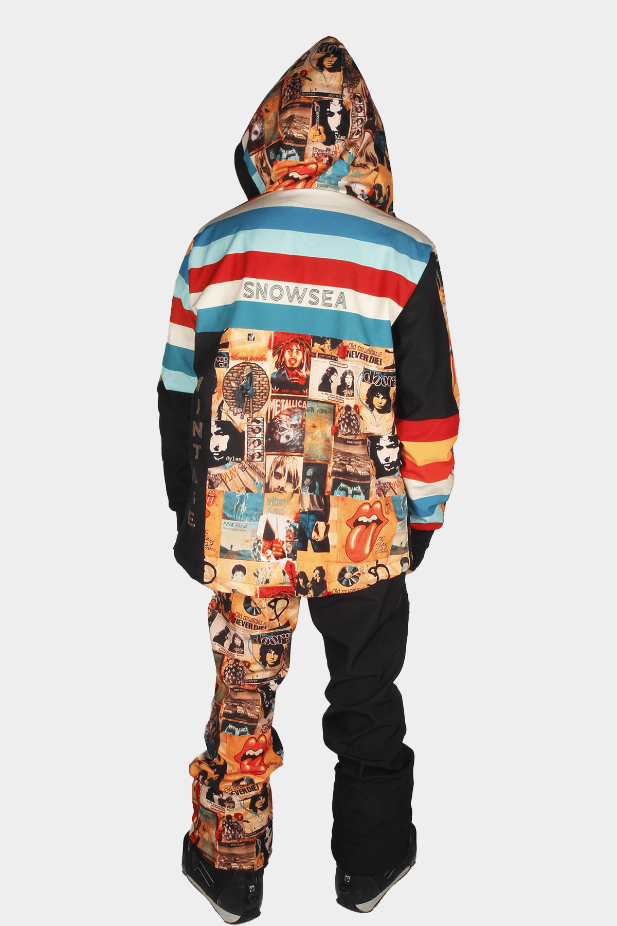 Snowsea SS7931 Vintage Kayak ve Snowboard Mont & Pantolon Takımı