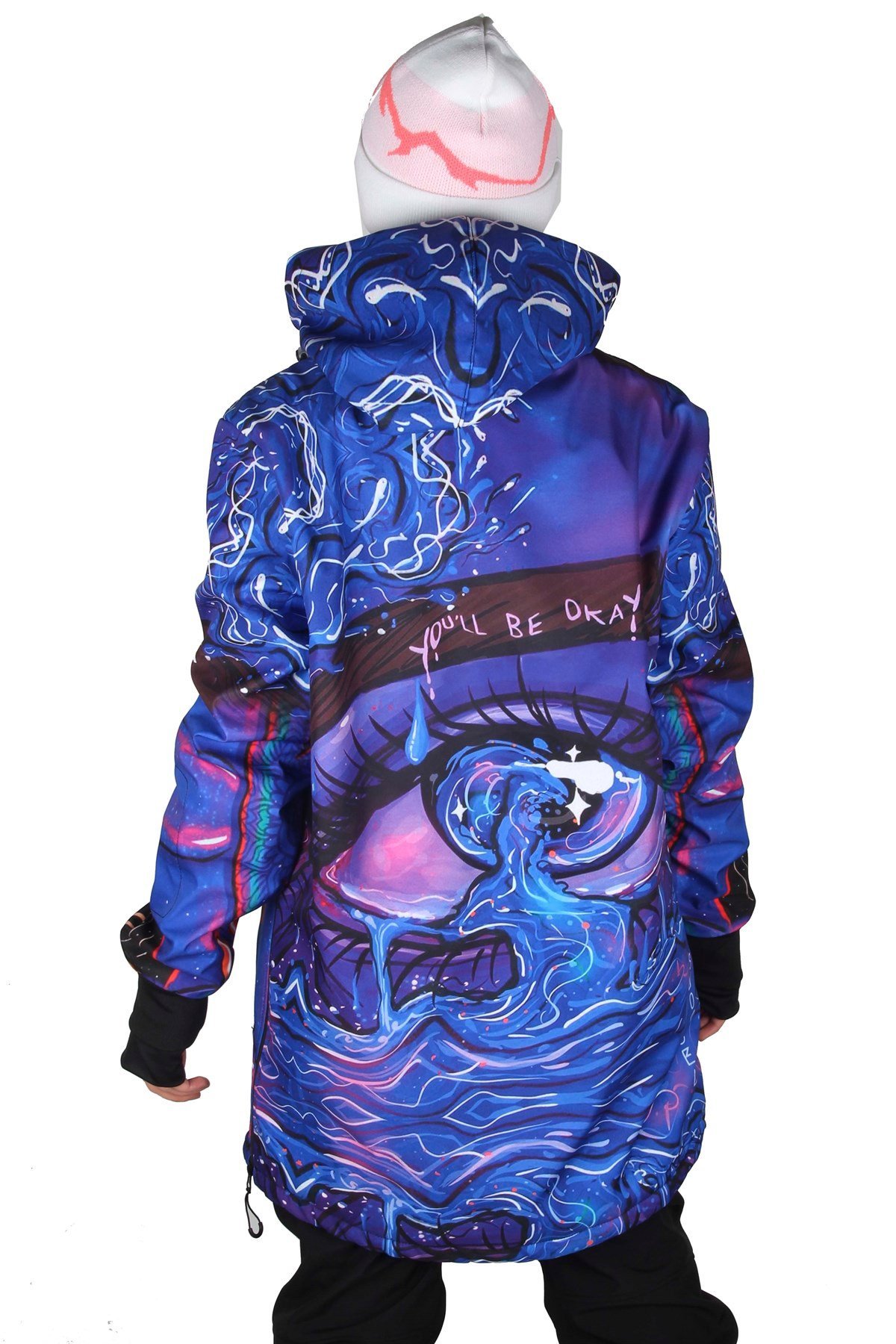 Snowsea SS7956 Purple Özel Tasarım Snowboard ve Kayak Montu