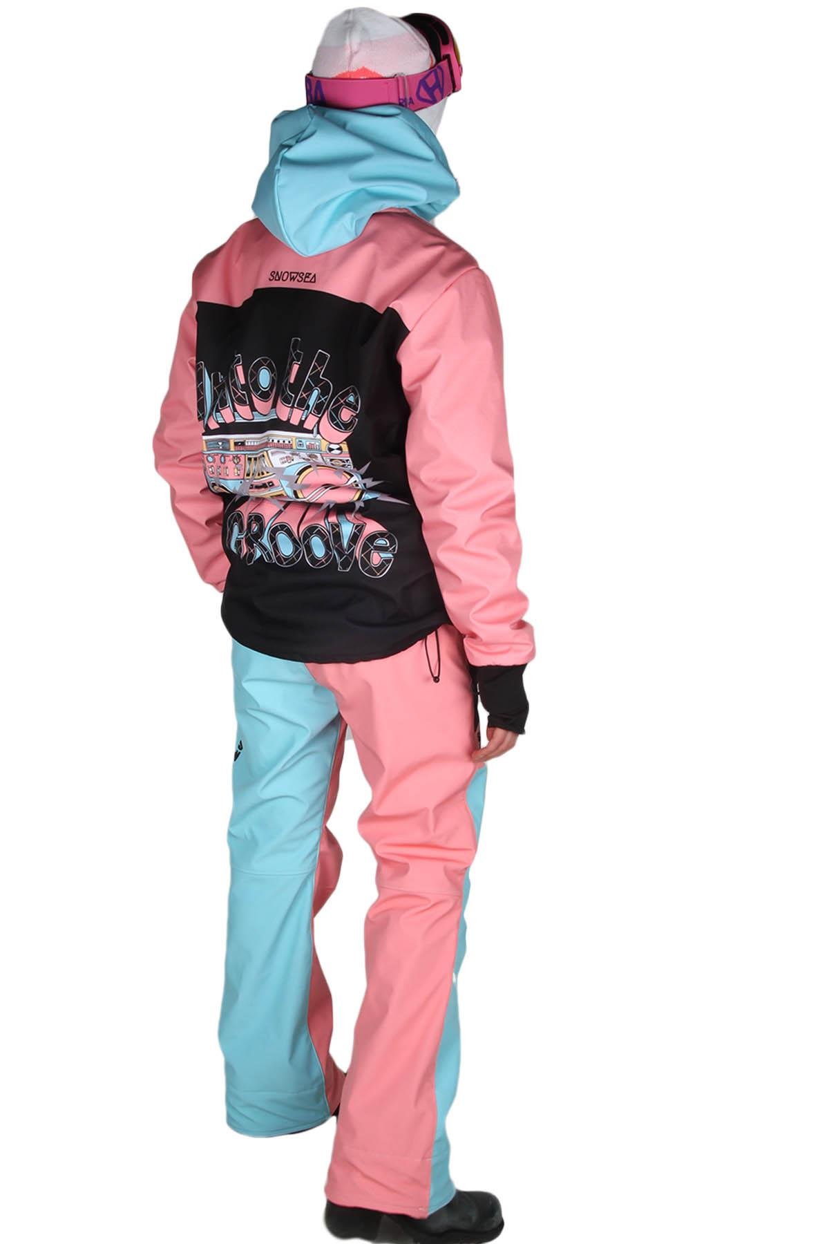 Snowsea SS796 80'S Snowboard ve Kayak Mont & Pantolon Takımı