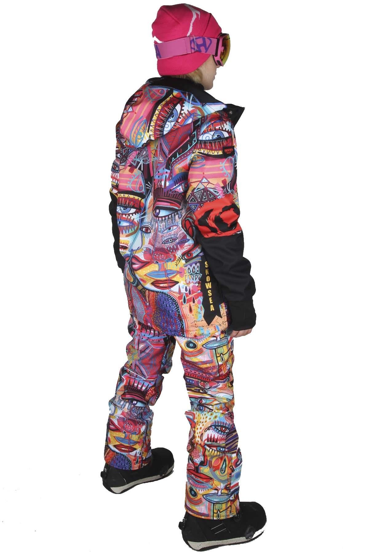 Snowsea SS7981 Artistic Touch Kadın Kayak Mont & Pantolon Takımı
