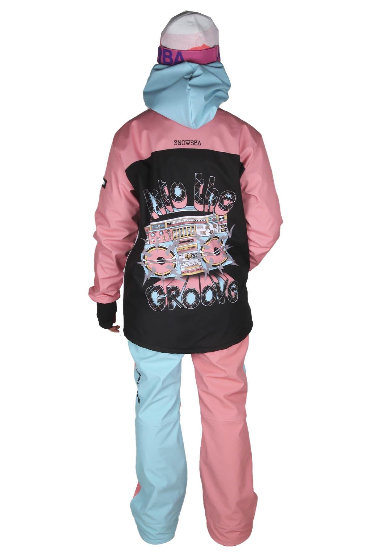 Snowsea SS7987 80'S Kadın Kayak Mont & Pantolon Takımı