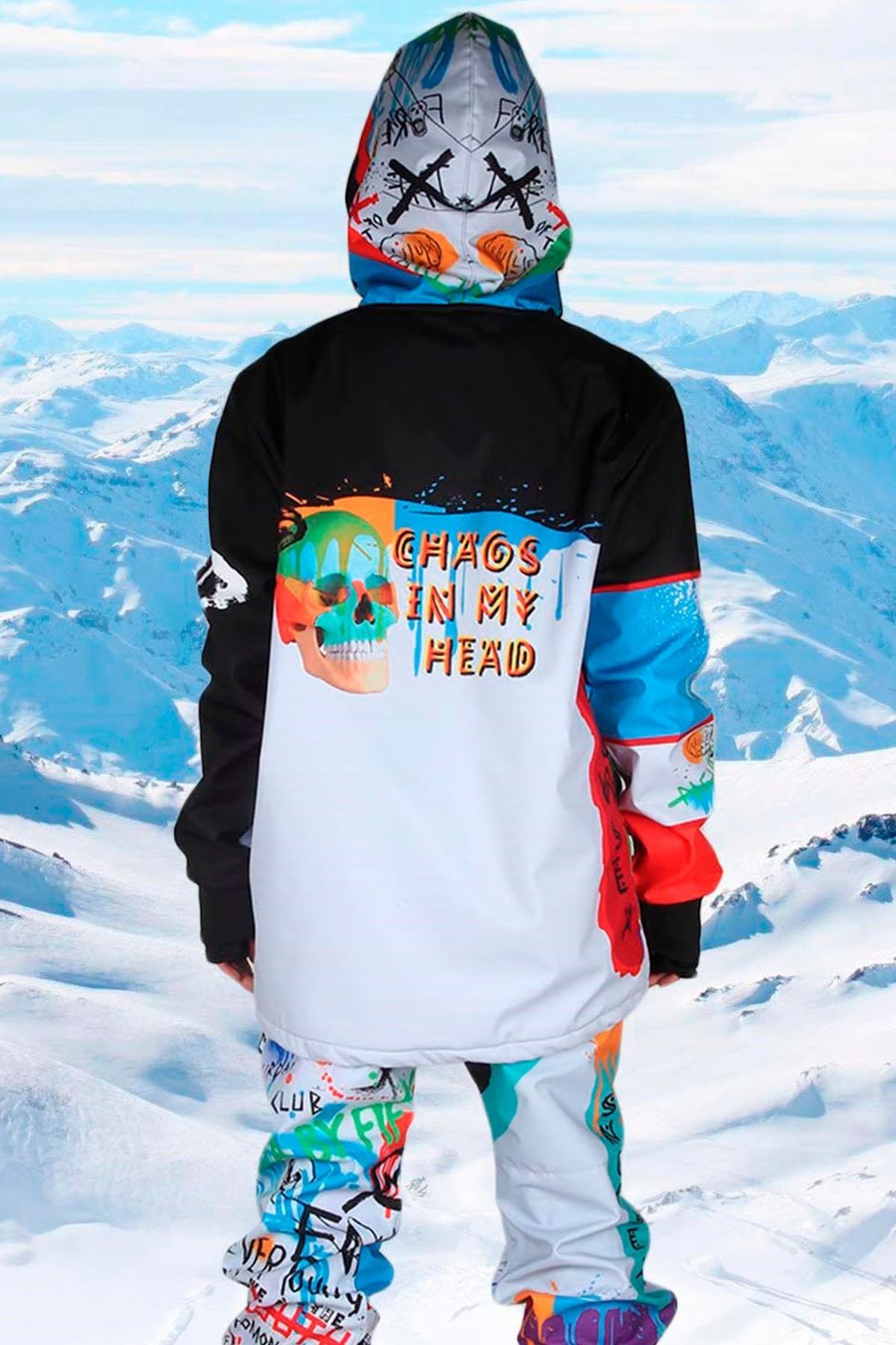 Snowsea SS9000 Chaos In My Head Kadın Snowboard ve Kayak Montu