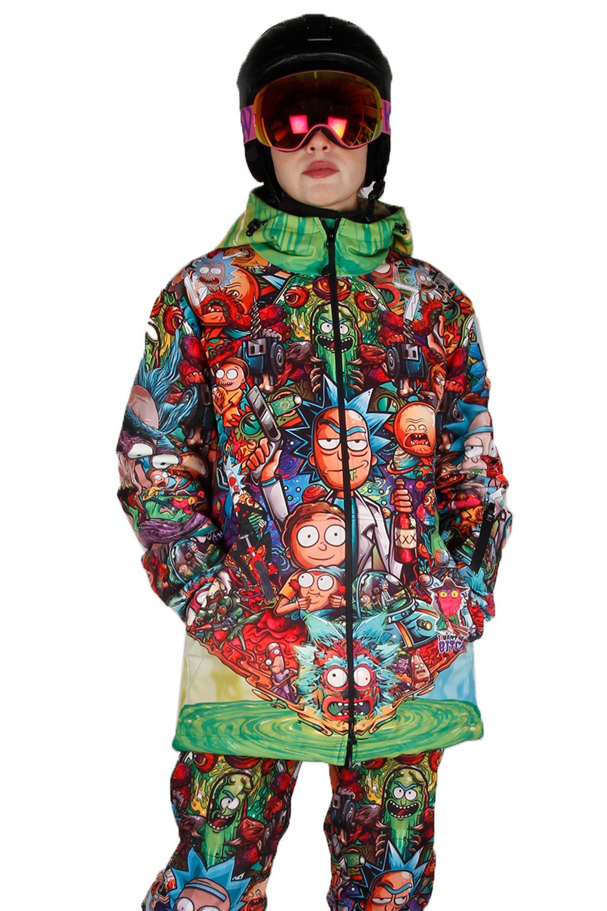 Snowsea SS9014 Çılgın Tasarım Snowboard ve Kayak Montu