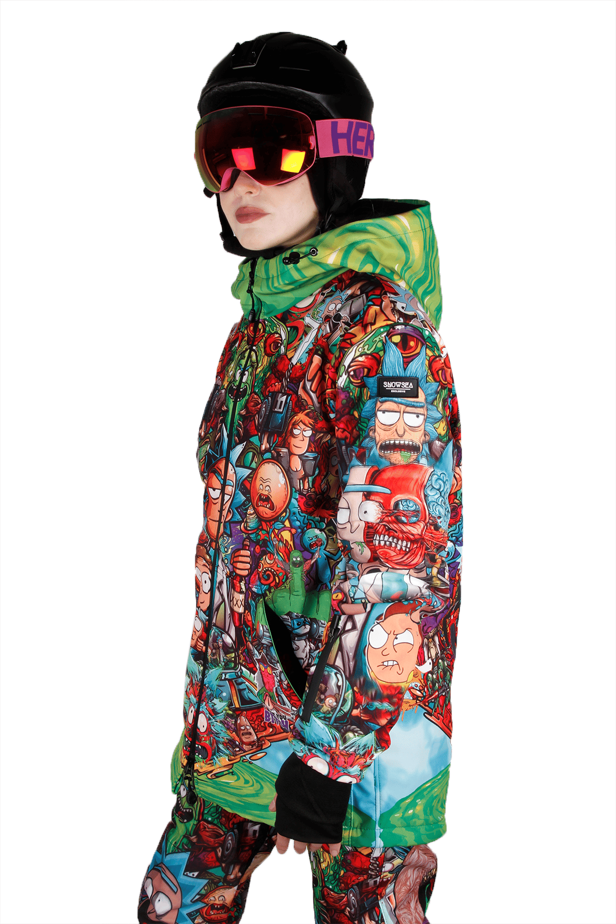 Snowsea SS9014 Çılgın Tasarım Snowboard ve Kayak Montu