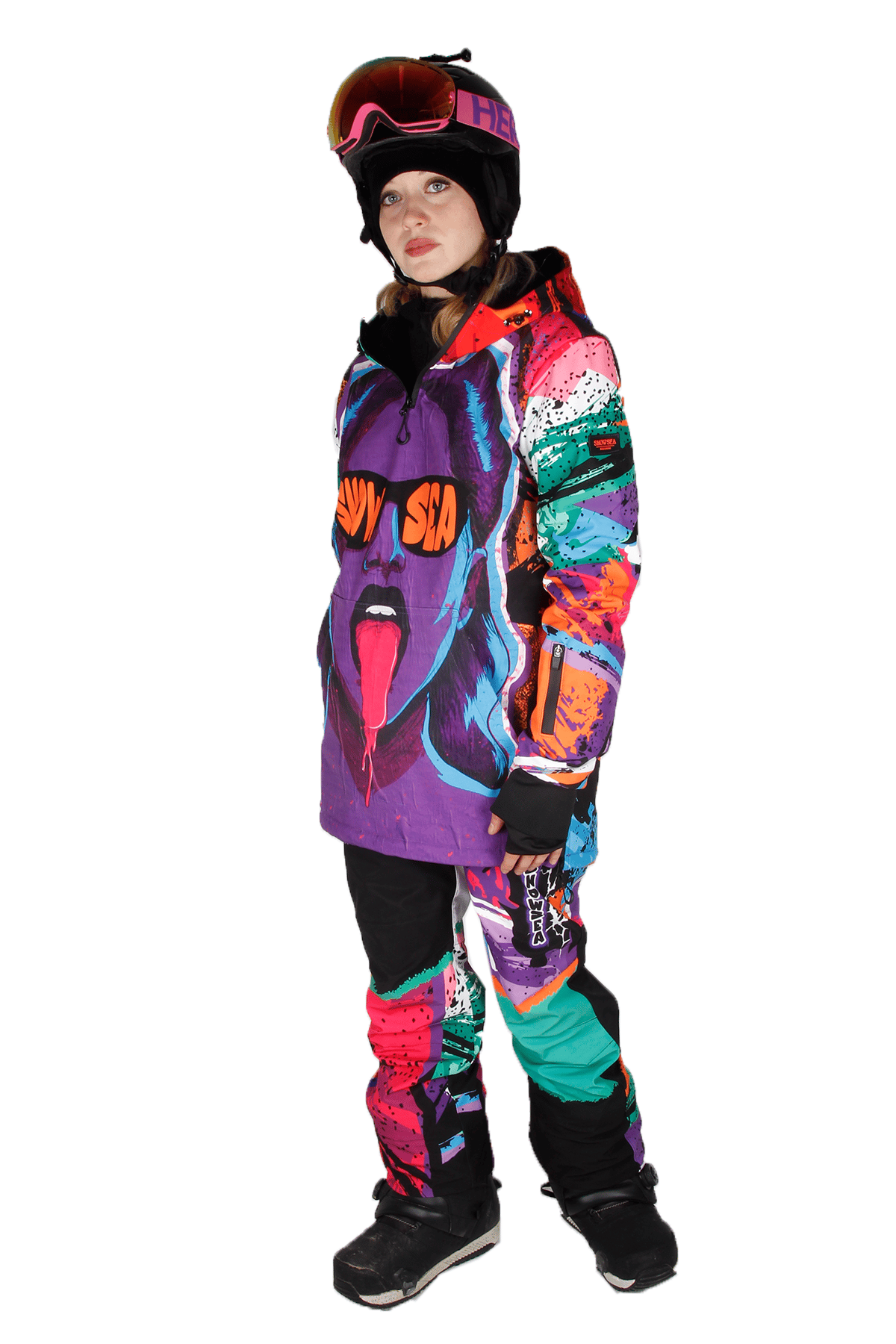 Snowsea SS9017-1 Fame Snowboard Mont & Pantolon Takım