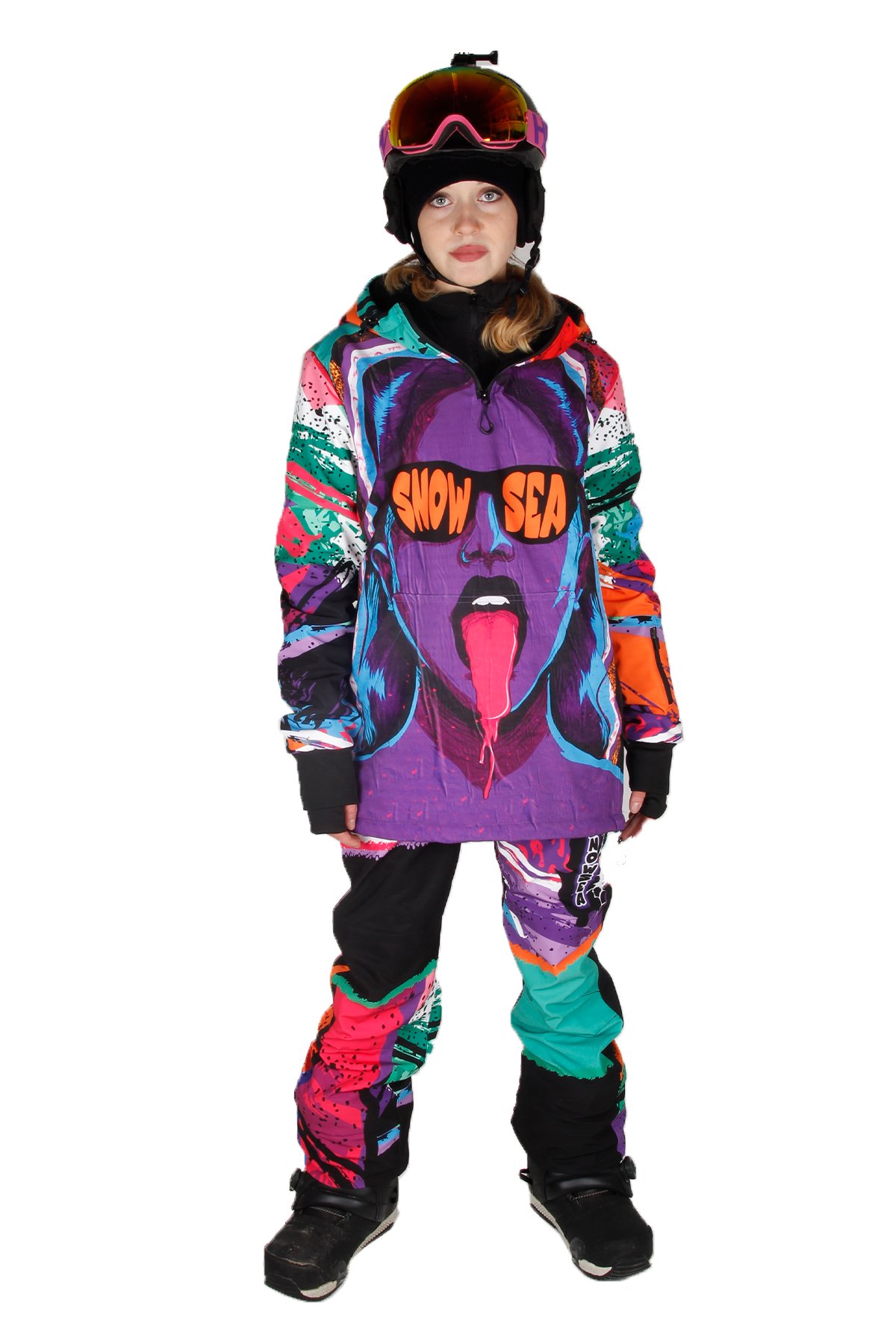 Snowsea SS9017-1 Fame Snowboard Mont & Pantolon Takım