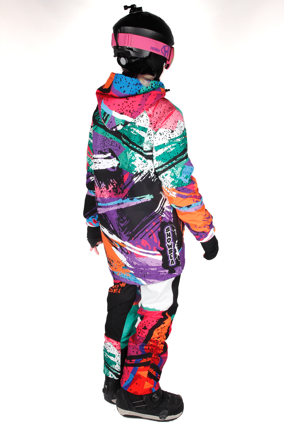 Snowsea SS9017-1 Fame Snowboard Mont & Pantolon Takım