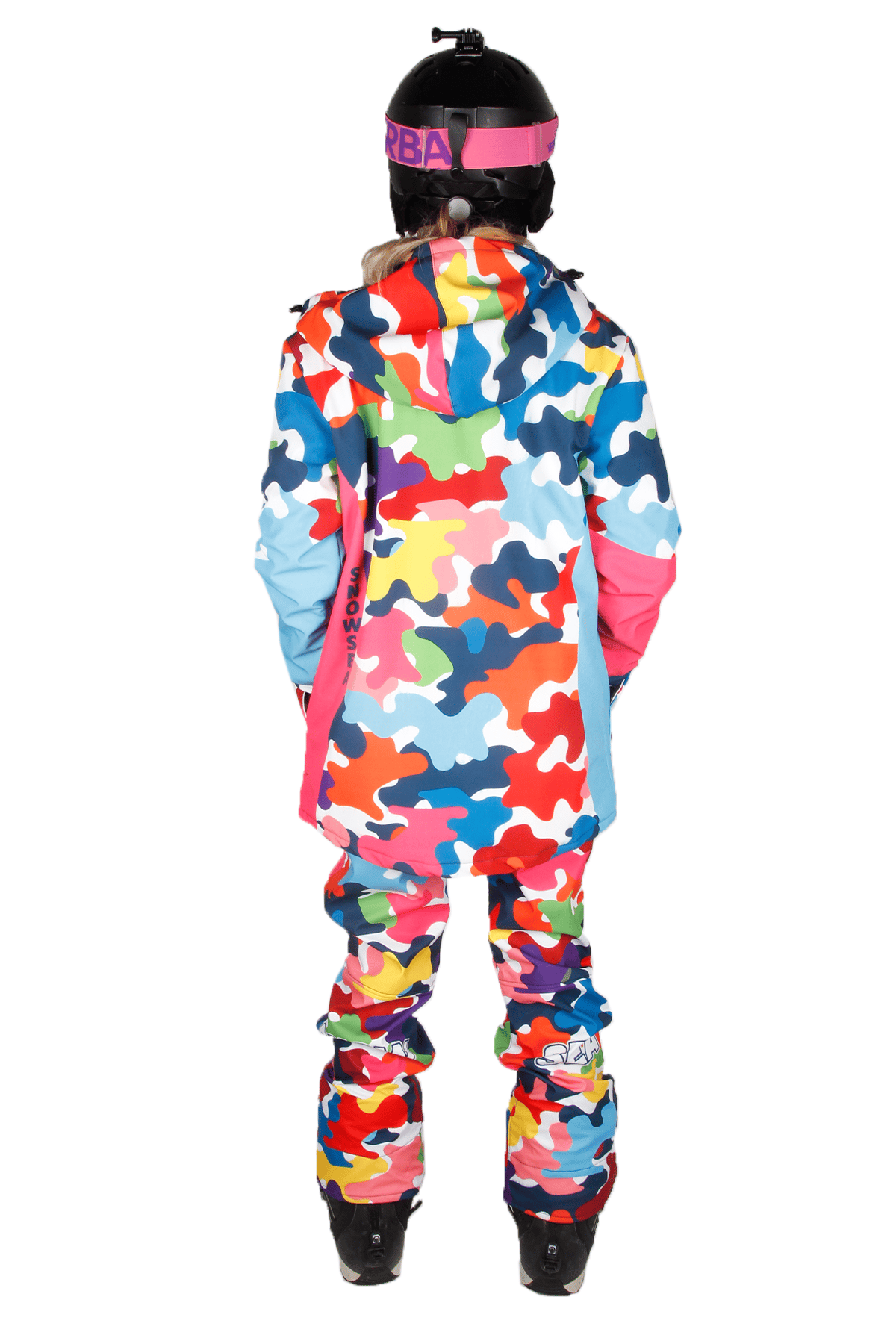 Snowsea SS9020 Colorful Snowboard Mont & Pantolon Takım