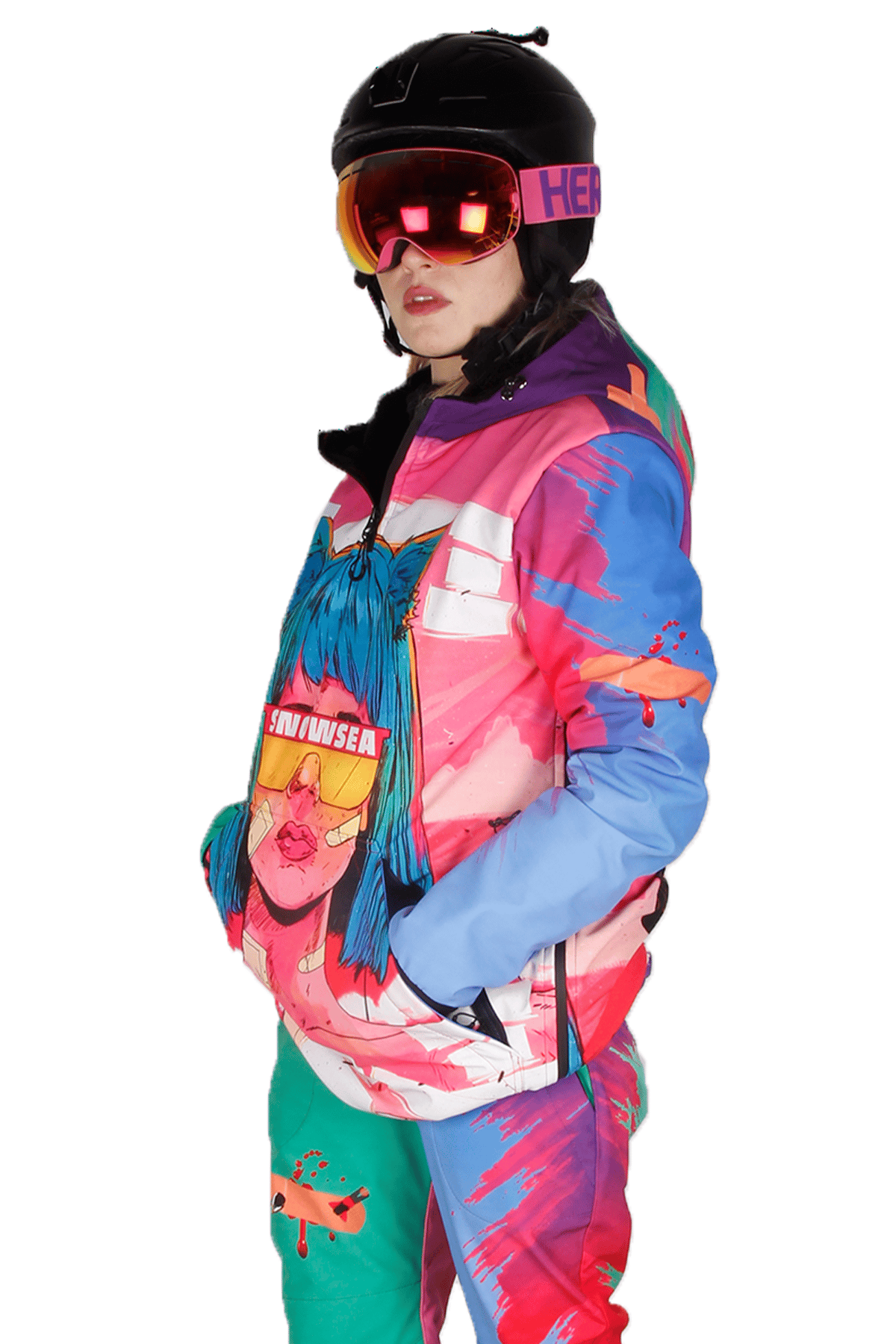 Snowsea SS9021-2 Colorful Snowboard Montu