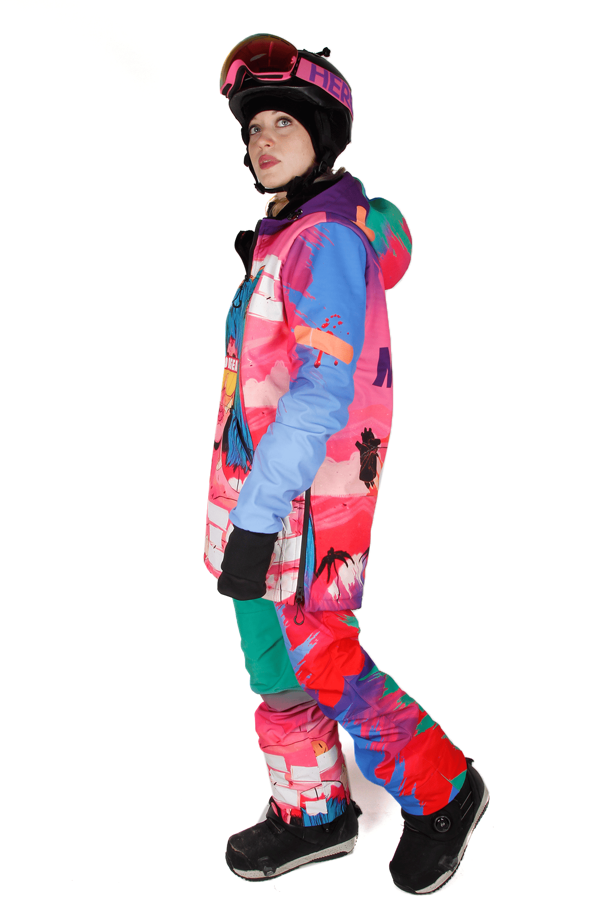 Snowsea SS9021 My Life Snowboard Mont & Pantolon Takım