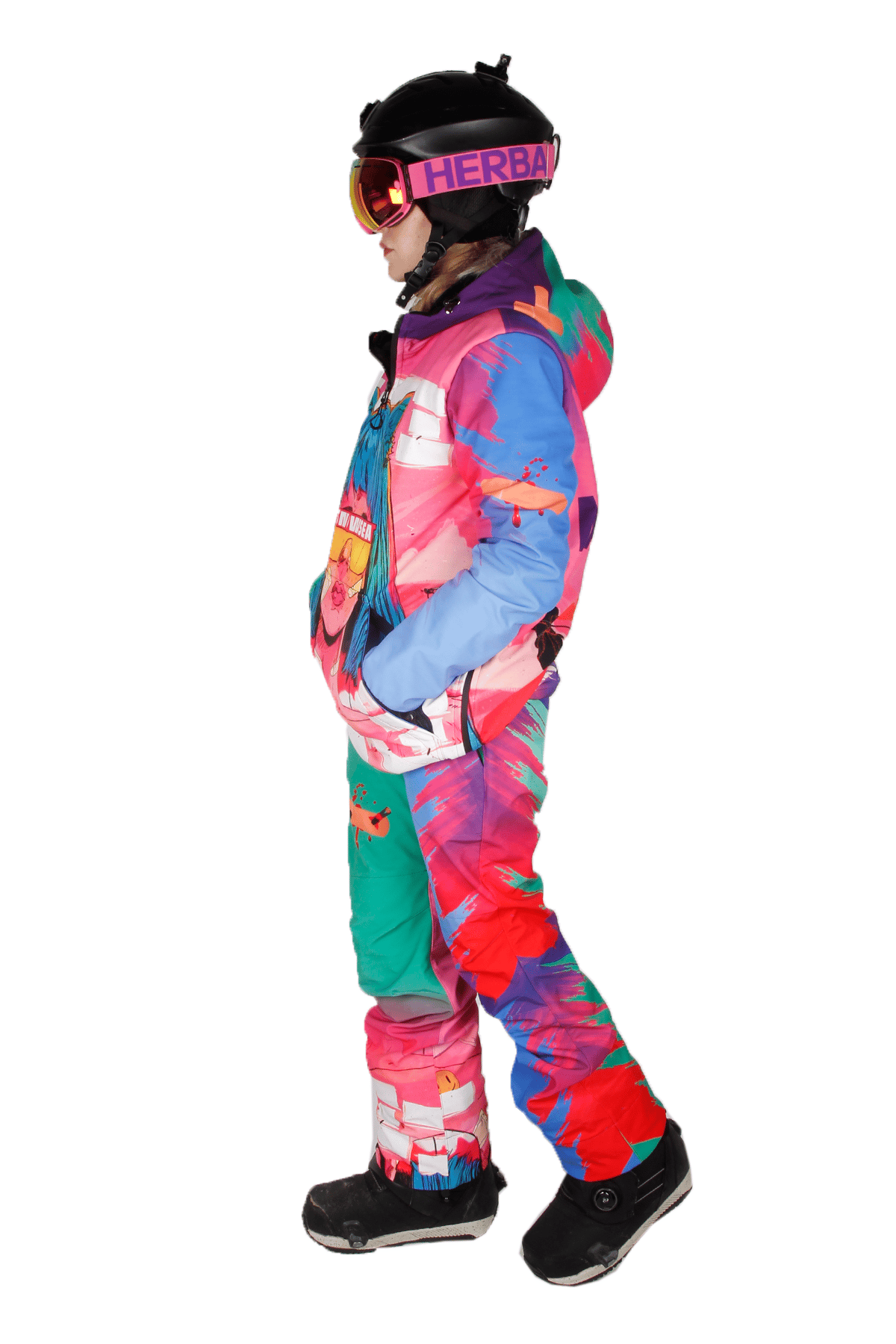 Snowsea SS9021 My Life Snowboard Mont & Pantolon Takım